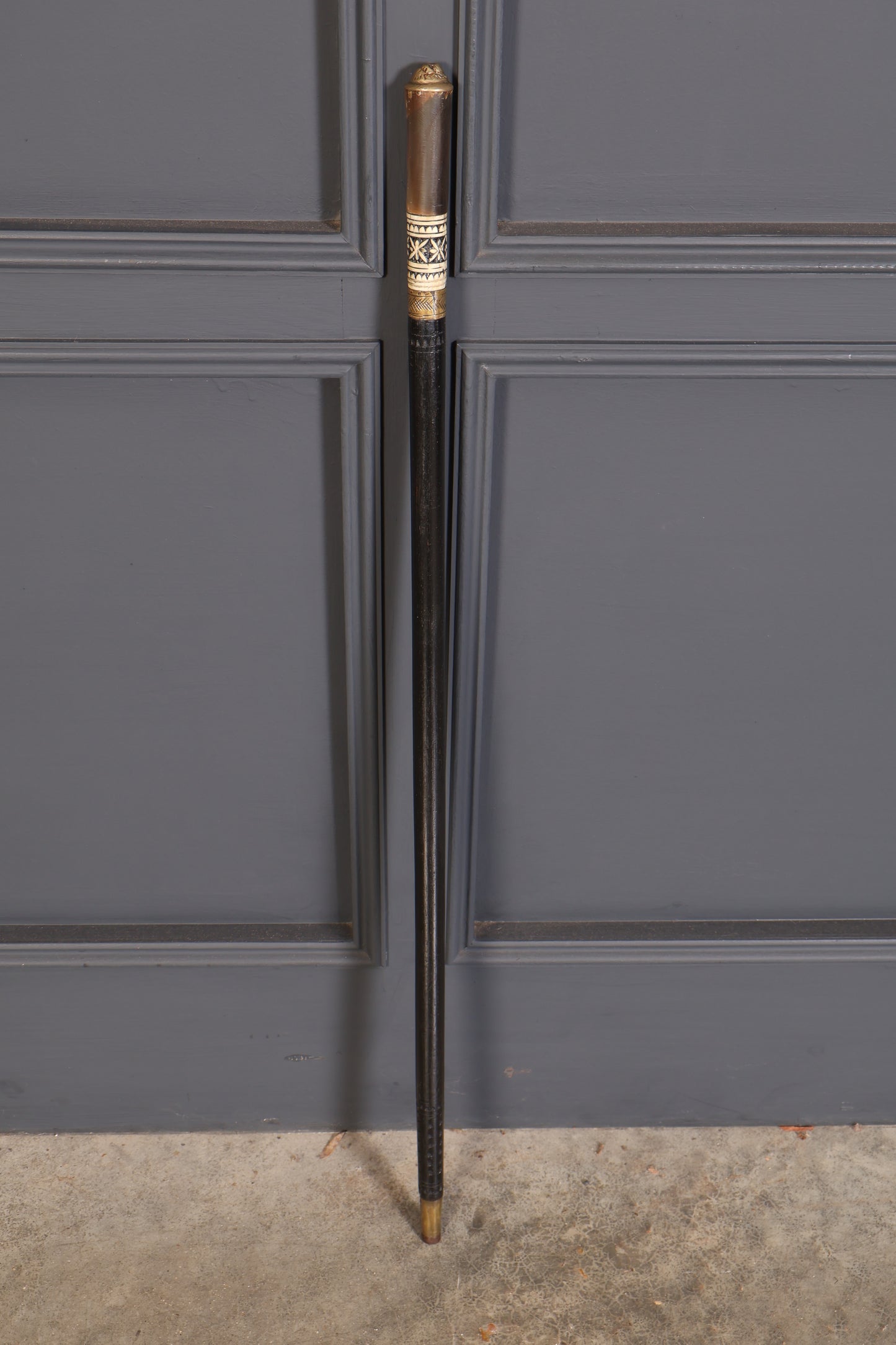 19th Century Ebonised Sword Stick