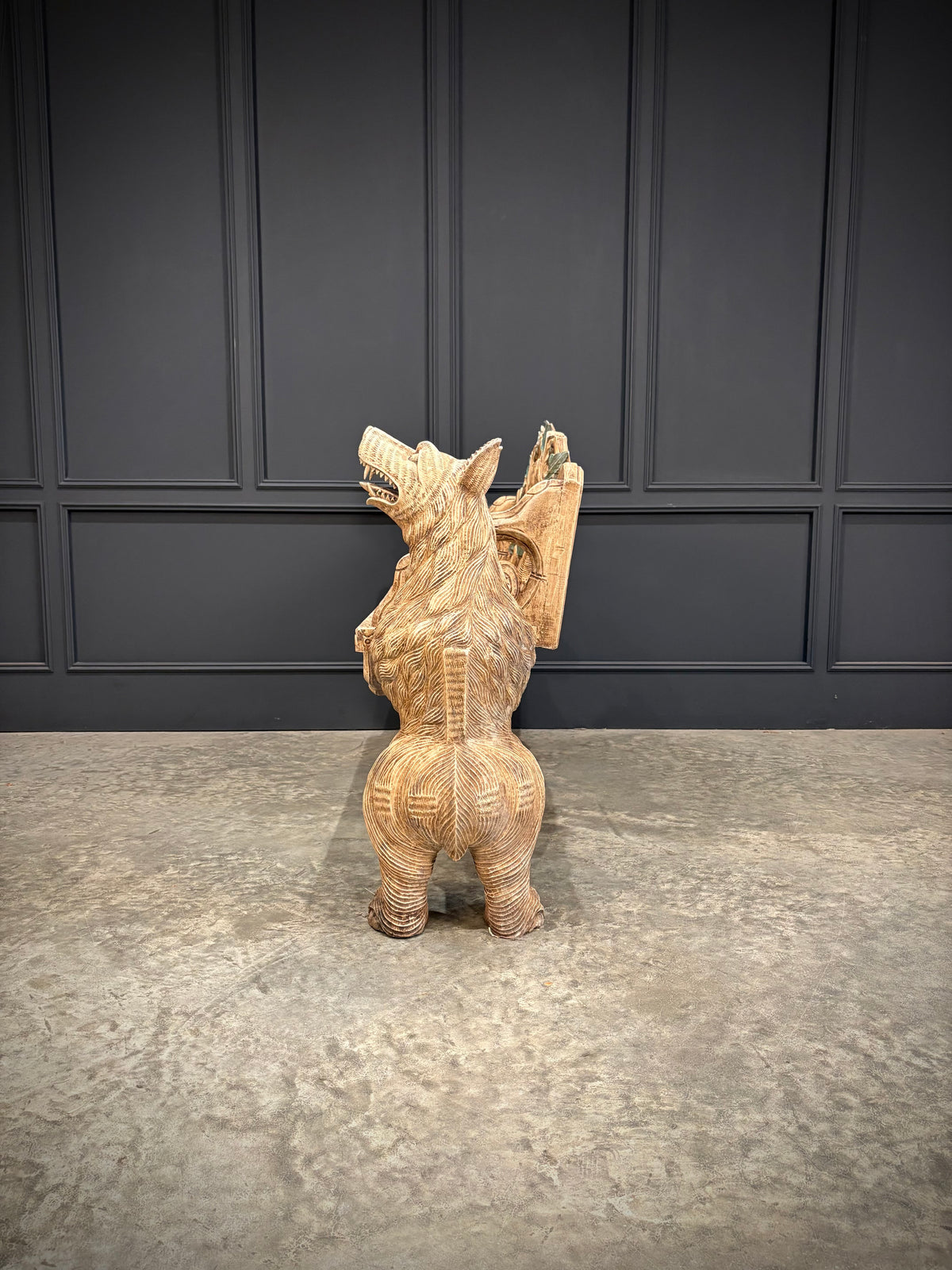 Black Forest Bear Two-Seat Bench
