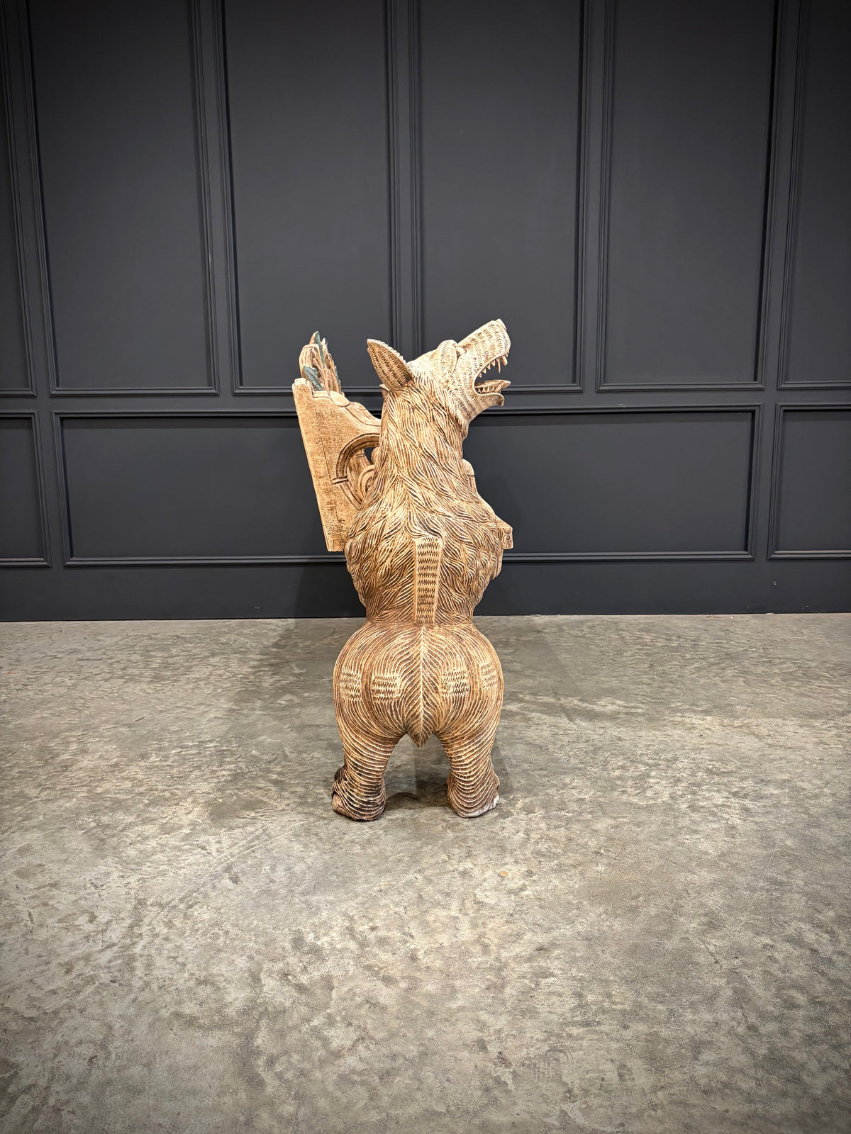 Black Forest Bear Two-Seat Bench