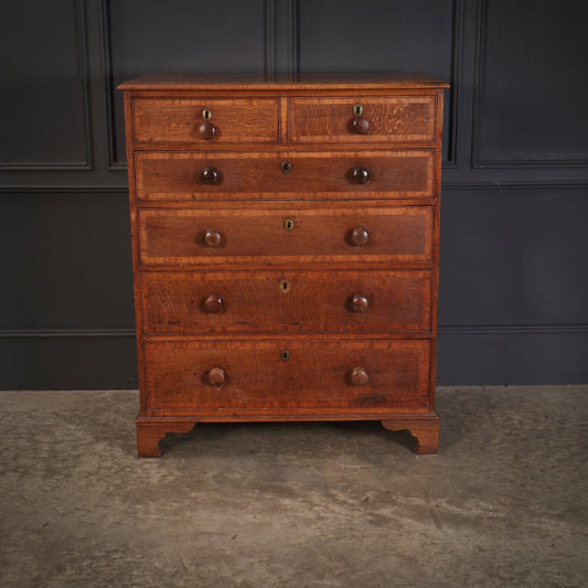 Georgian Oak Chest of Drawers