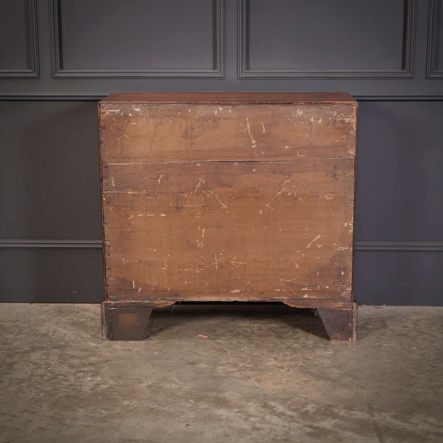 Rare Georgian Walnut Hall Chest