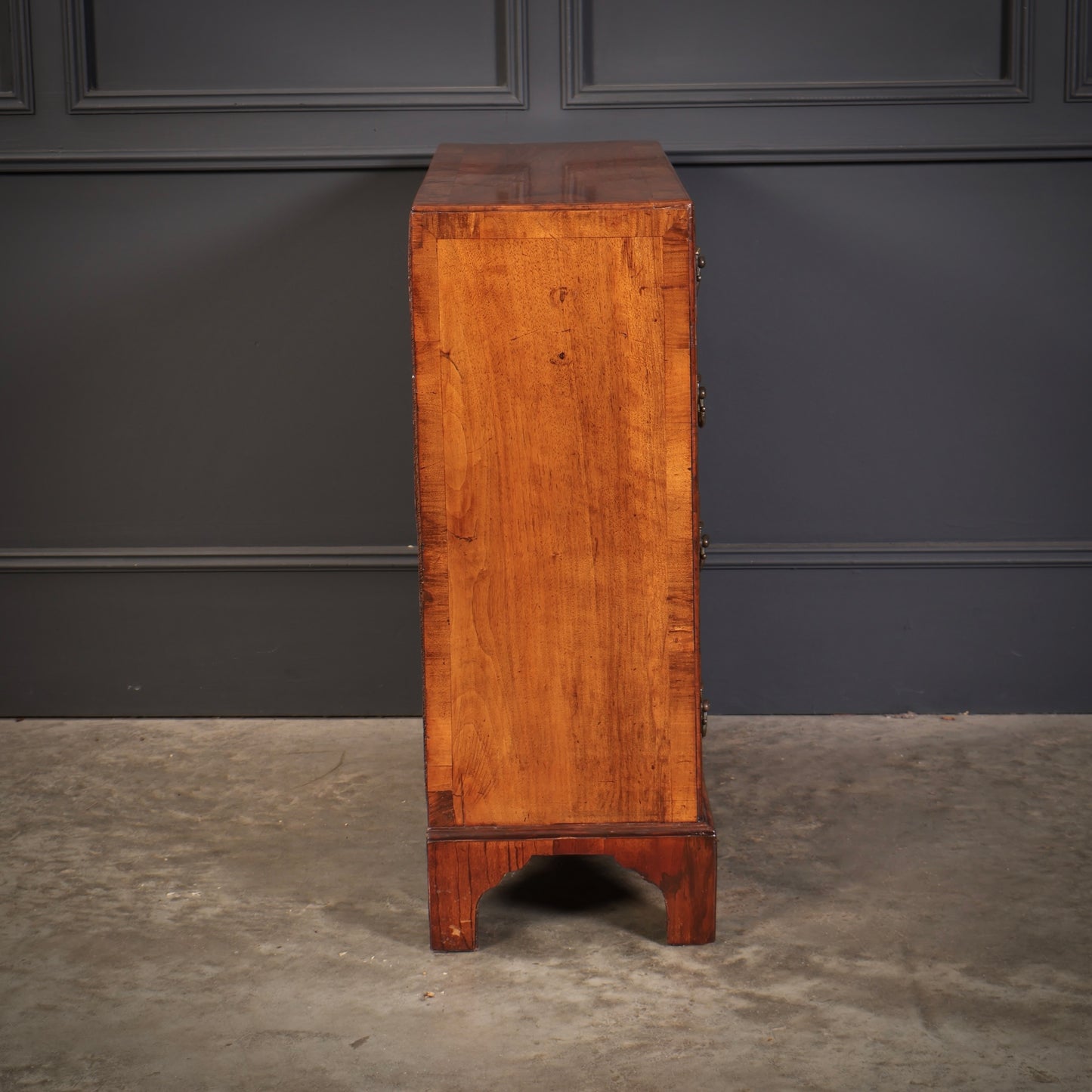 Rare Georgian Walnut Hall Chest