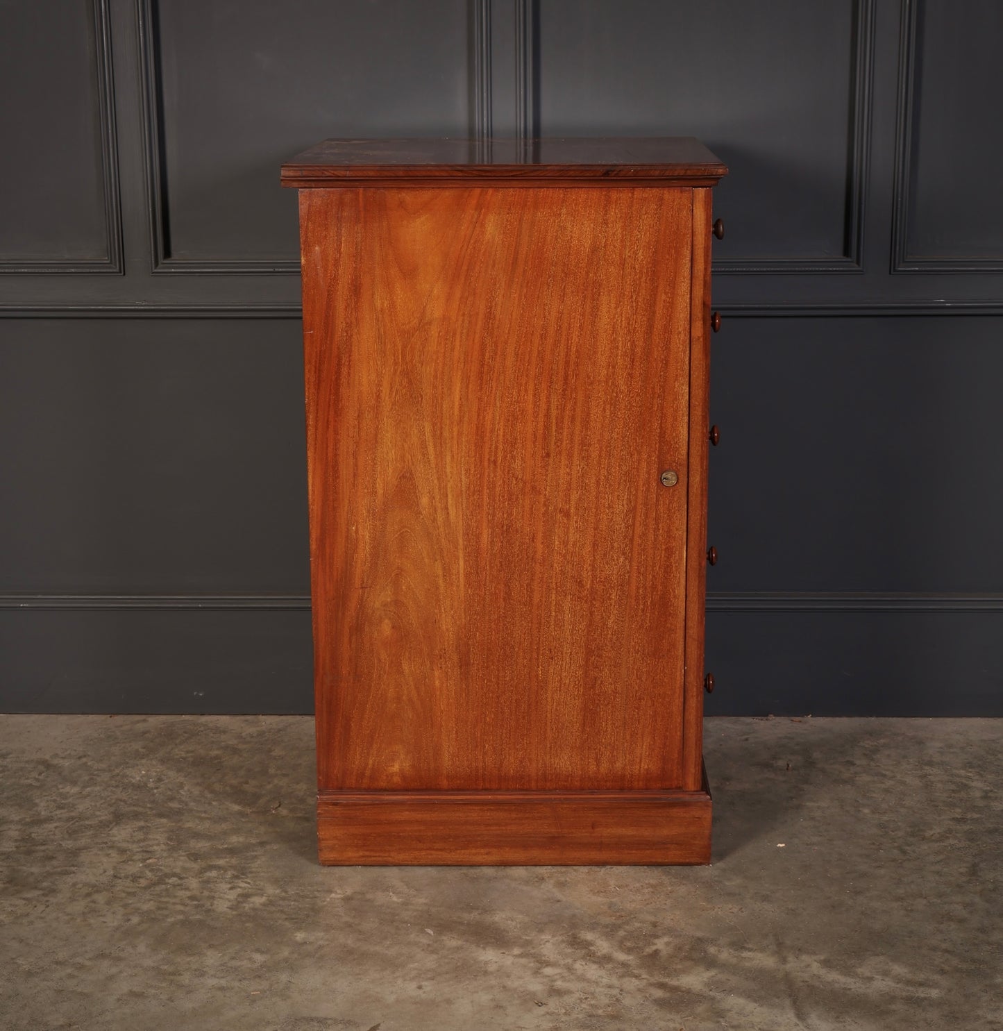 19th Century Mahogany Pedestal Cupboard