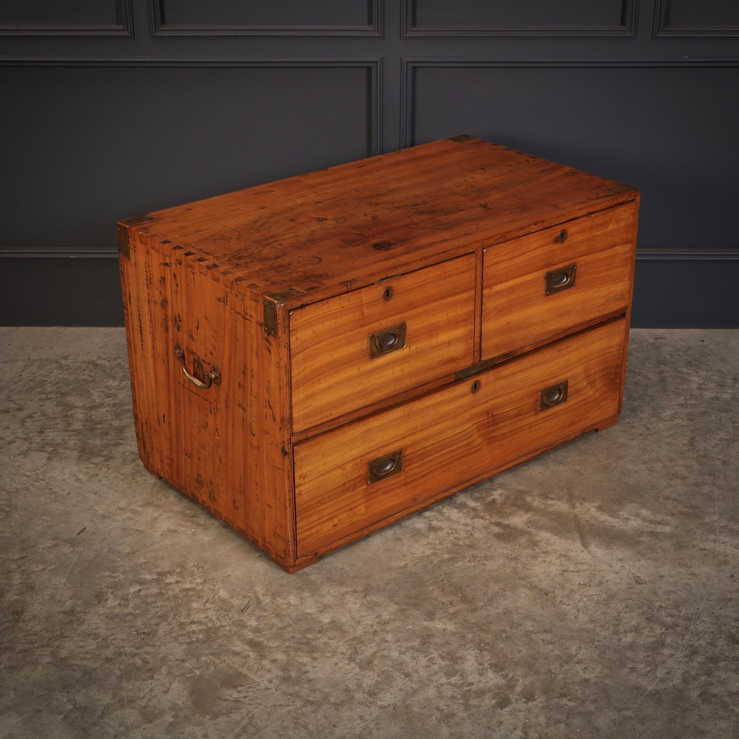 Camphor Wood Campaign Chest Coffee Table