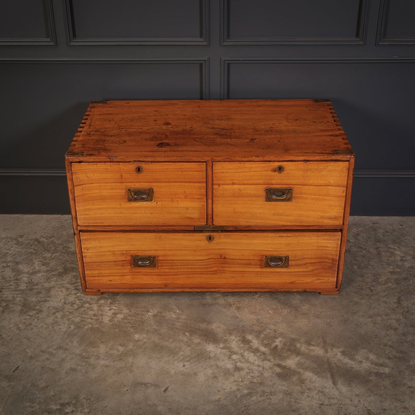 Camphor Wood Campaign Chest Coffee Table