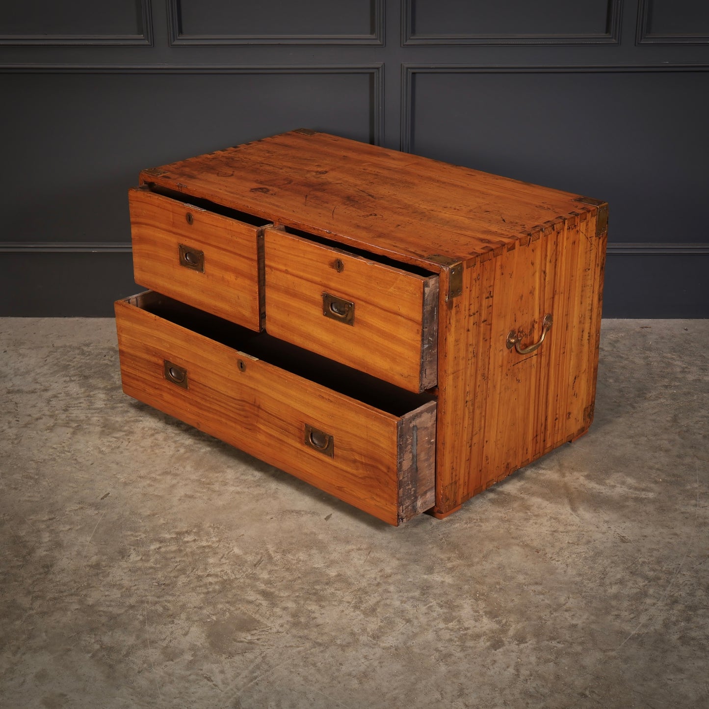 Camphor Wood Campaign Chest Coffee Table