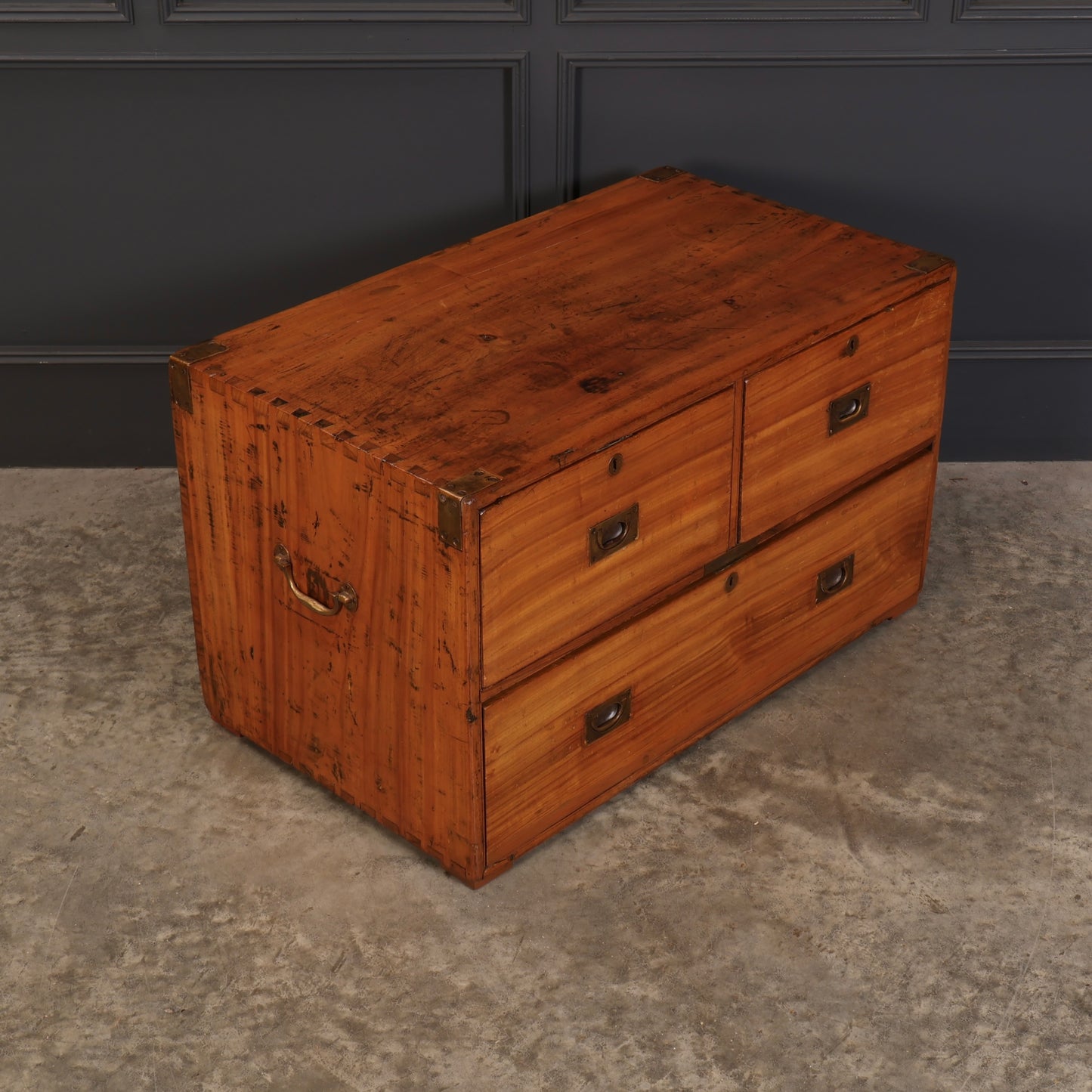 Camphor Wood Campaign Chest Coffee Table