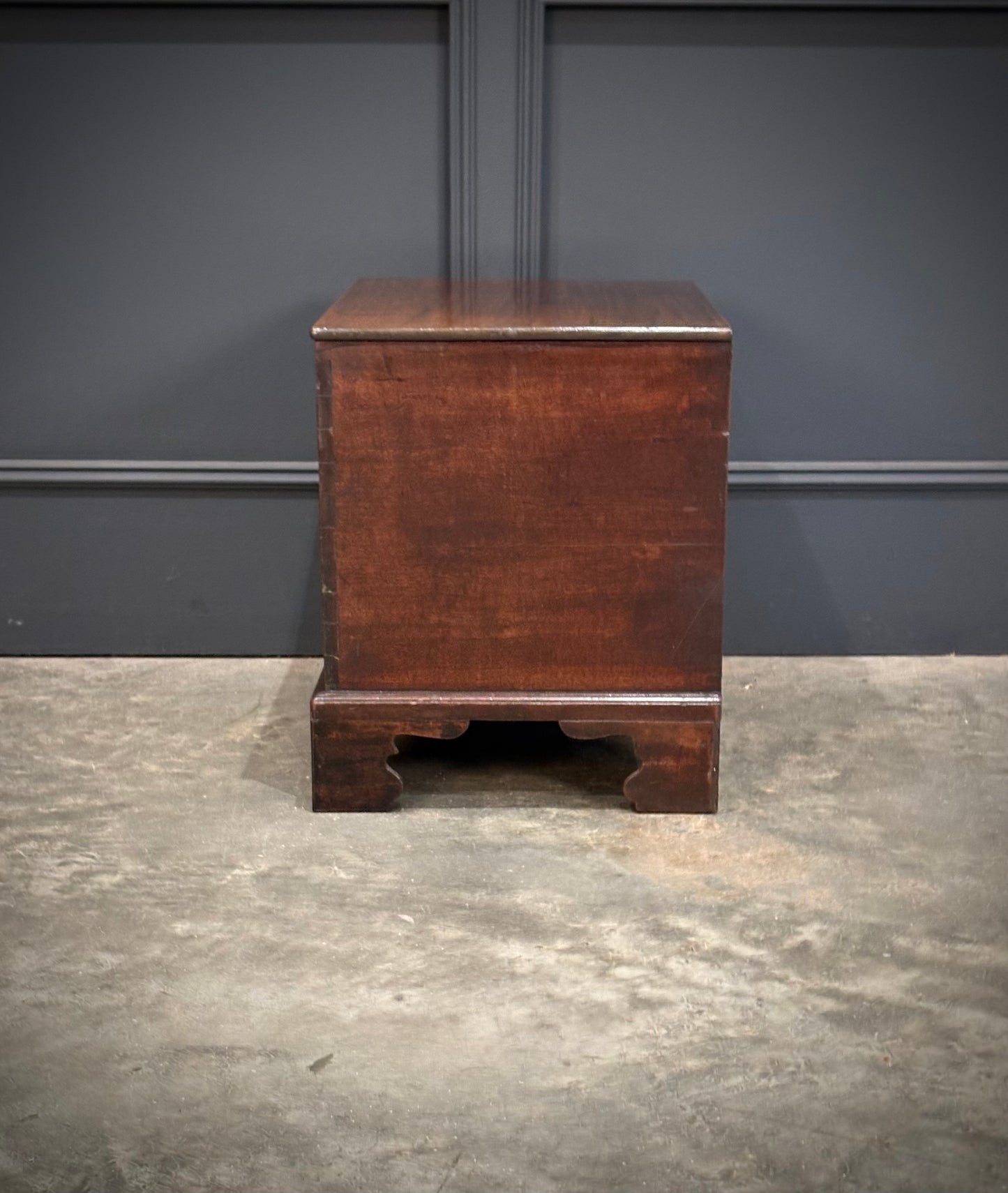 Small Georgian Mahogany Storage Box