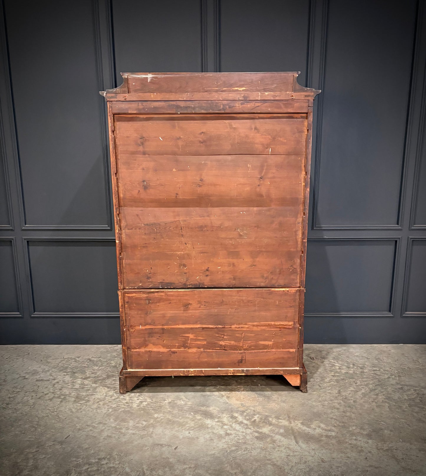 19th Century Walnut Tall Chest of Drawers