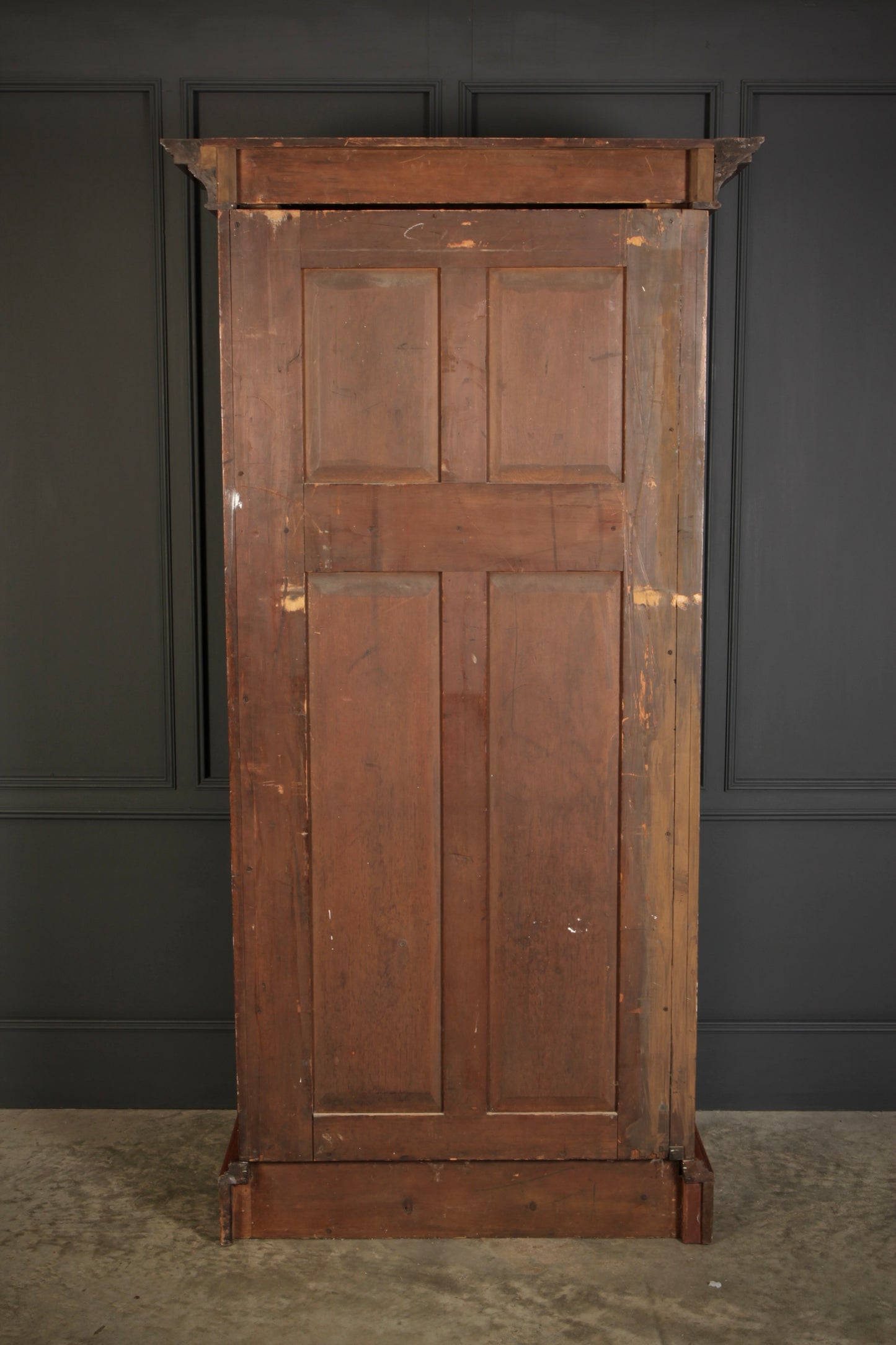 Victorian Burr Walnut Office Bookcase
