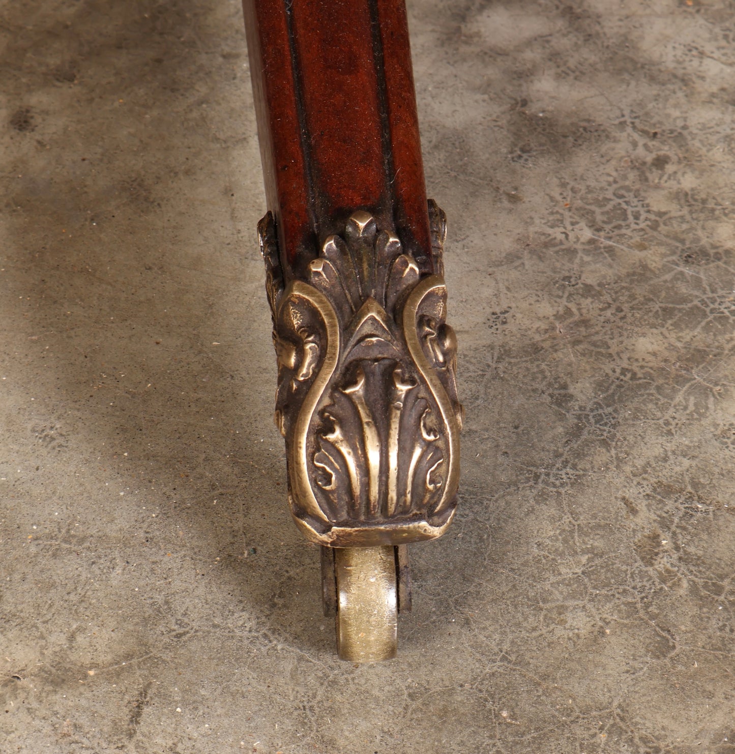 Regency Mahogany Drum Table