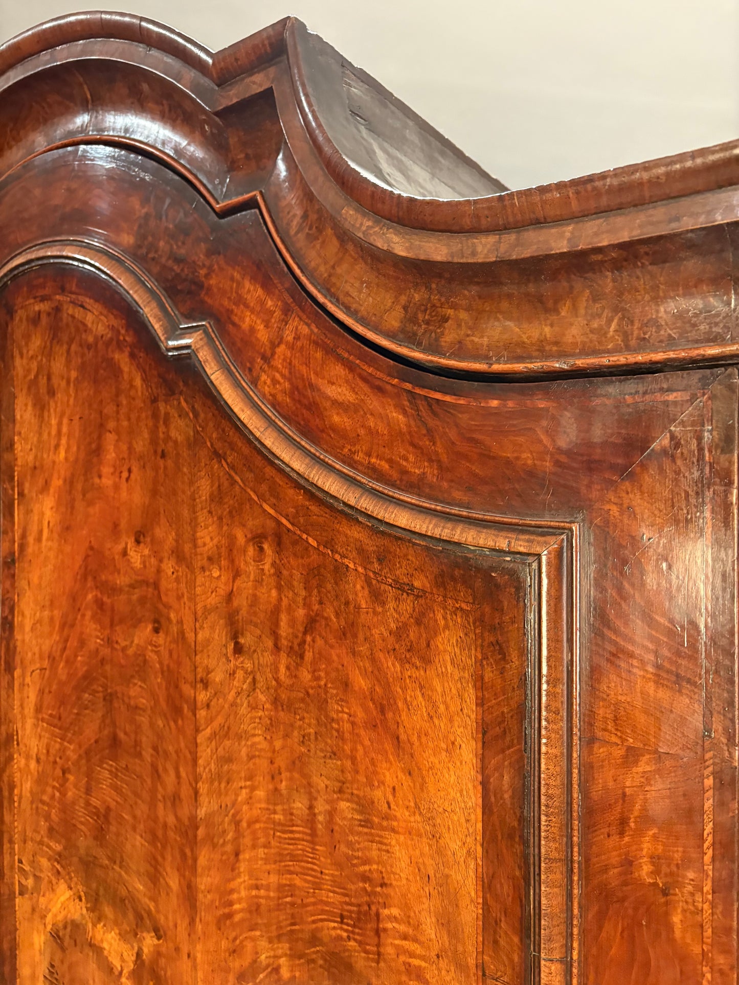 Large 18th Century Dutch Walnut Cabinet