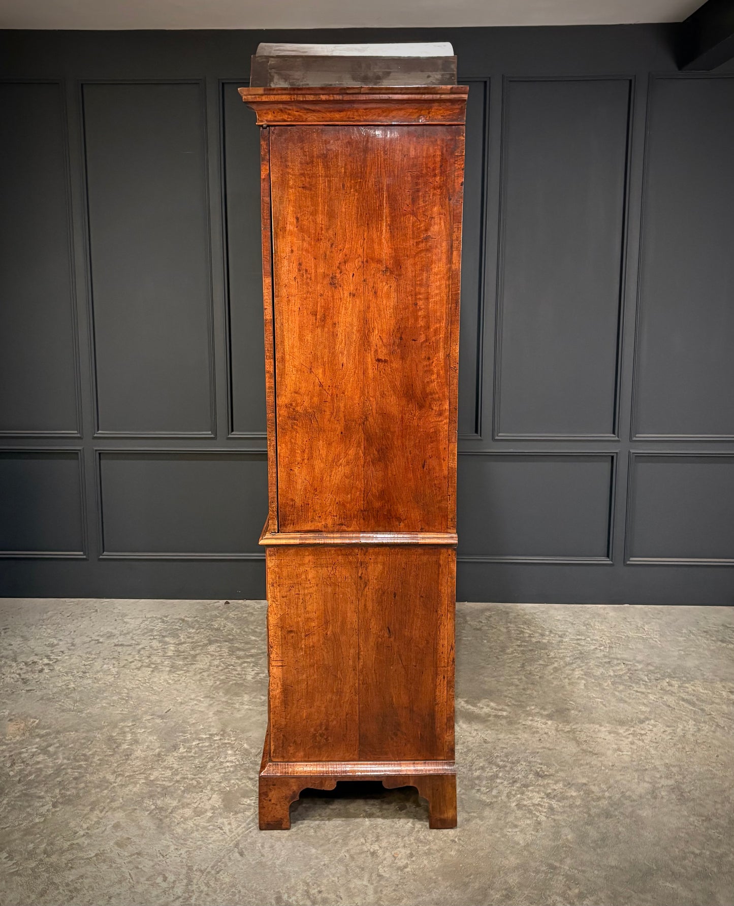 Large 18th Century Dutch Walnut Cabinet
