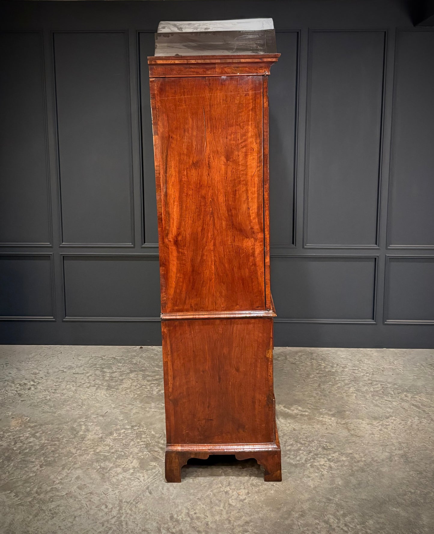 Large 18th Century Dutch Walnut Cabinet