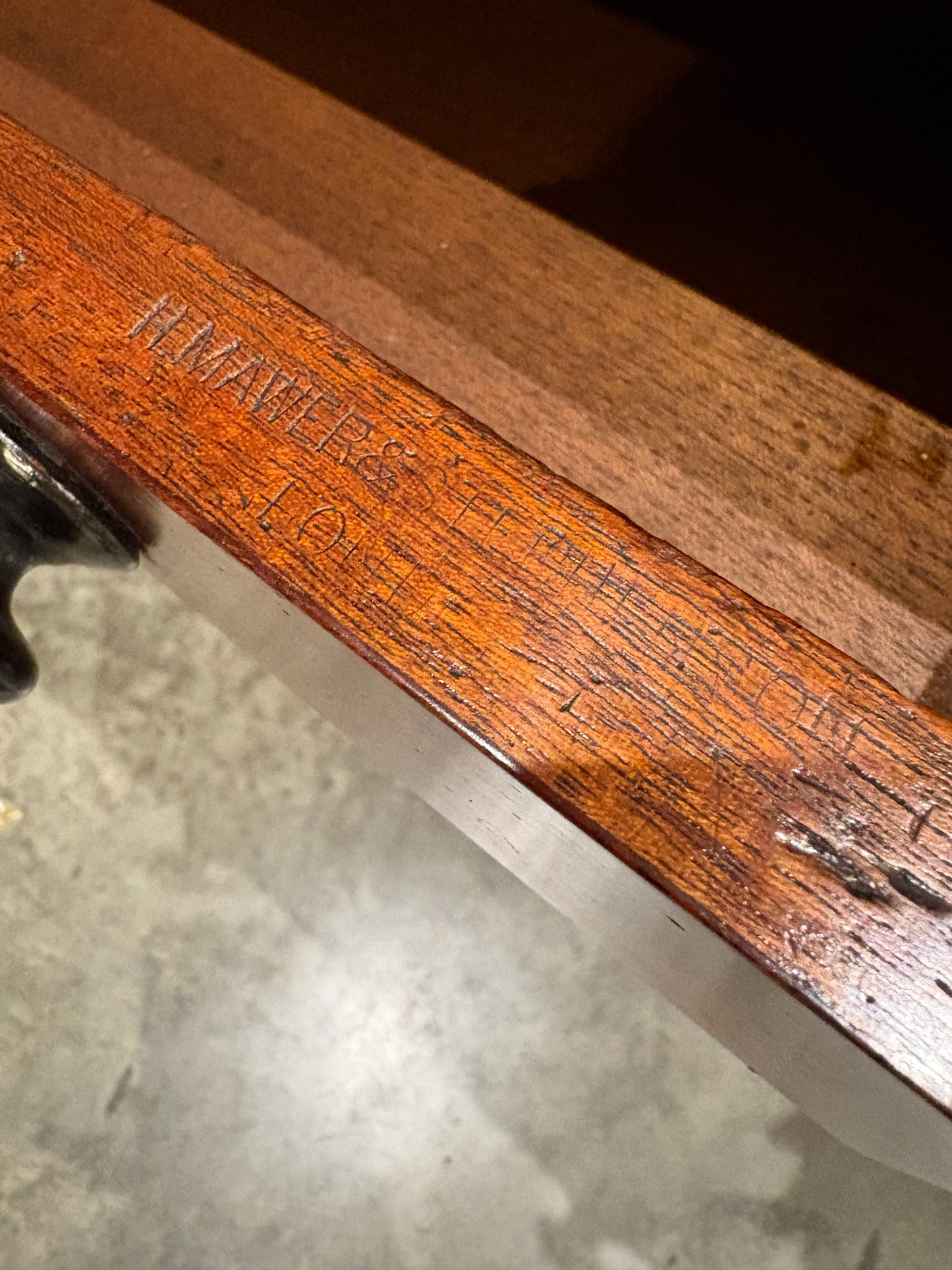 William IV Mahogany Side Table