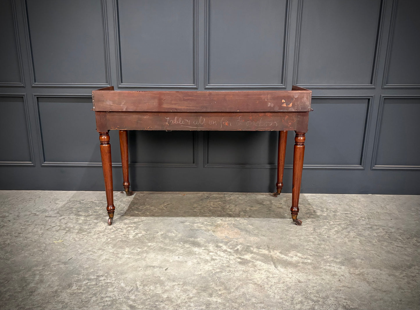 William IV Mahogany Side Table