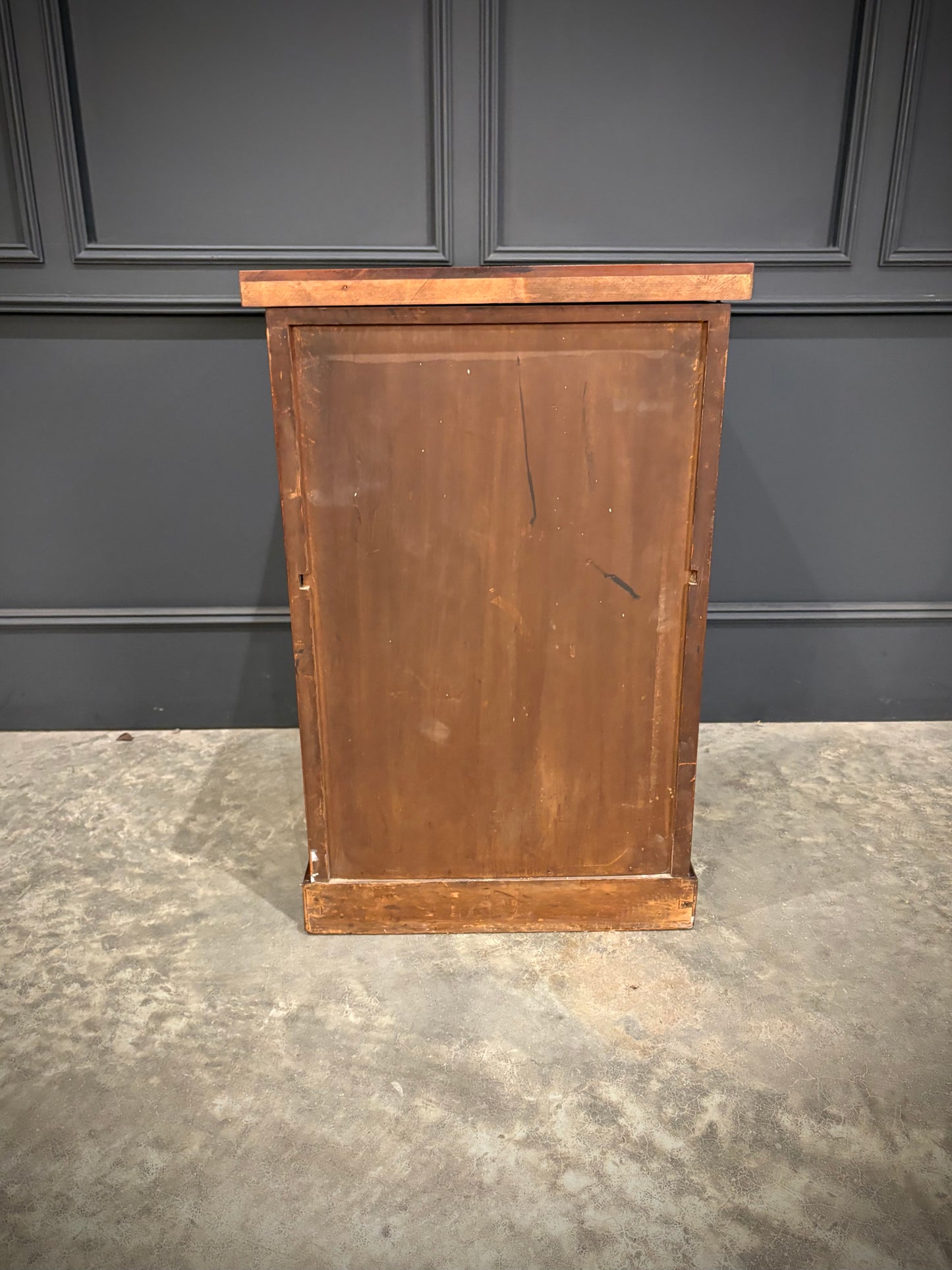 Pair of Victorian Flame Mahogany Bedside Cabinets