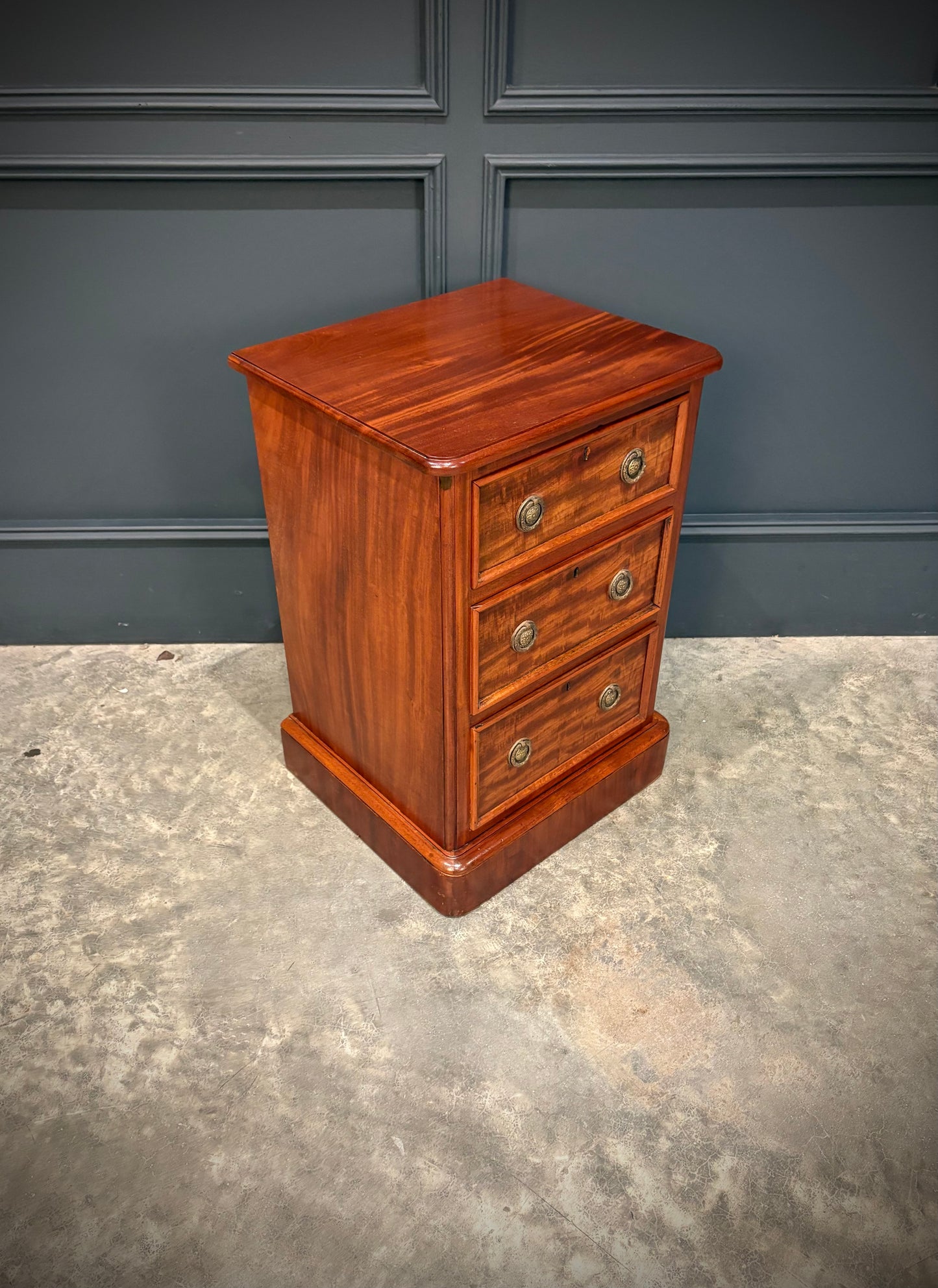 Pair of Victorian Mahogany Bedside Chests