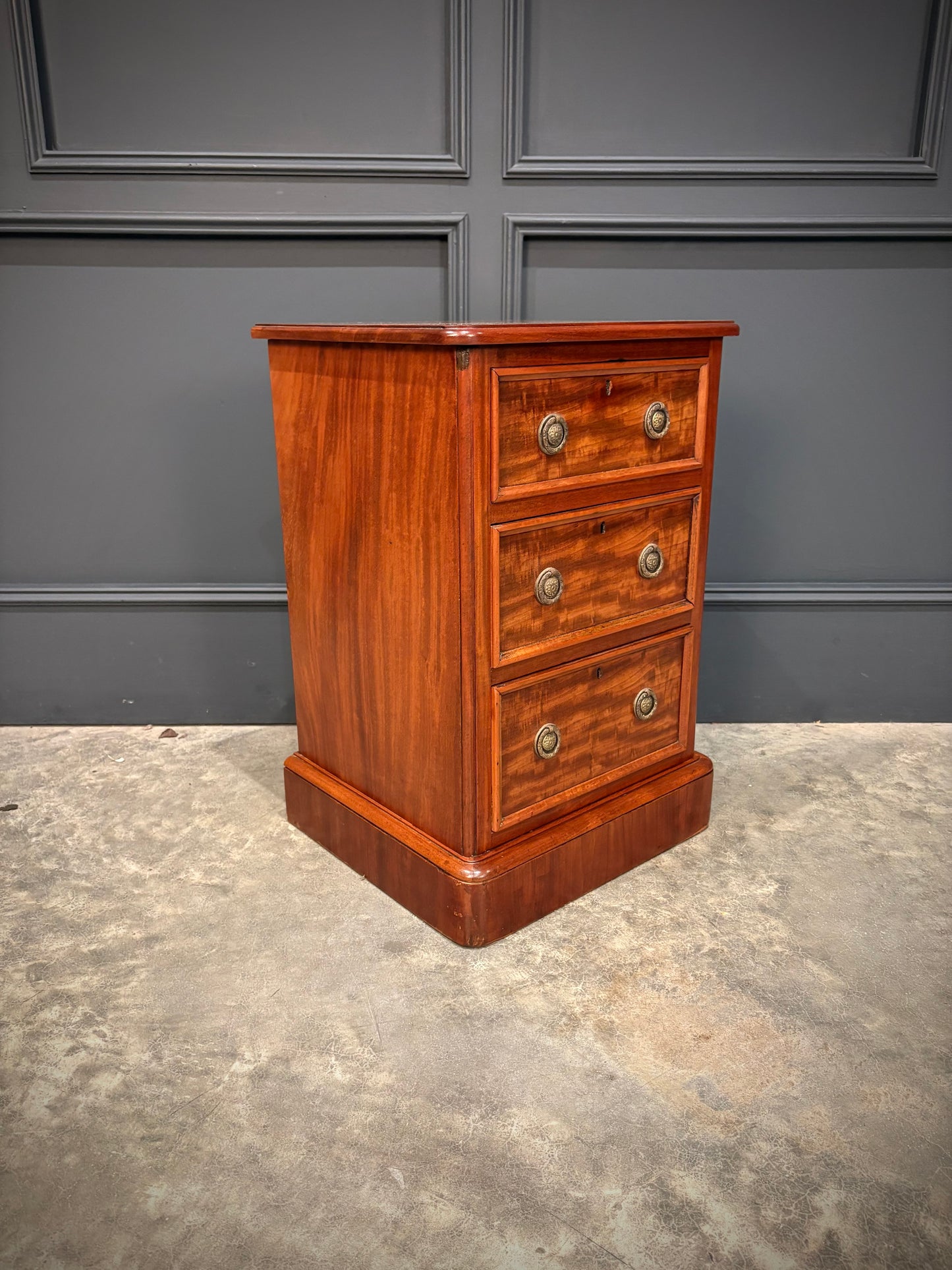 Pair of Victorian Mahogany Bedside Chests