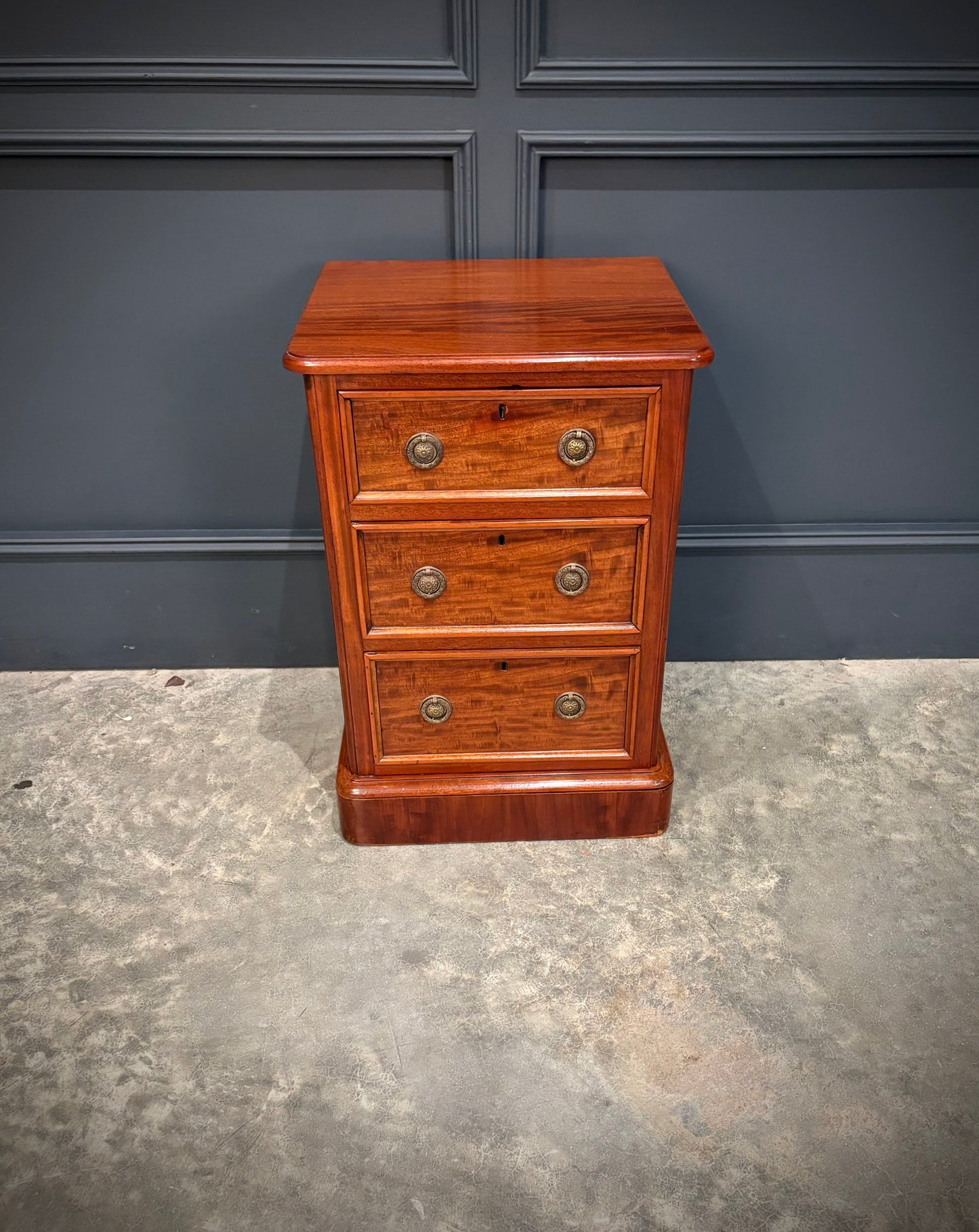 Pair of Victorian Mahogany Bedside Chests