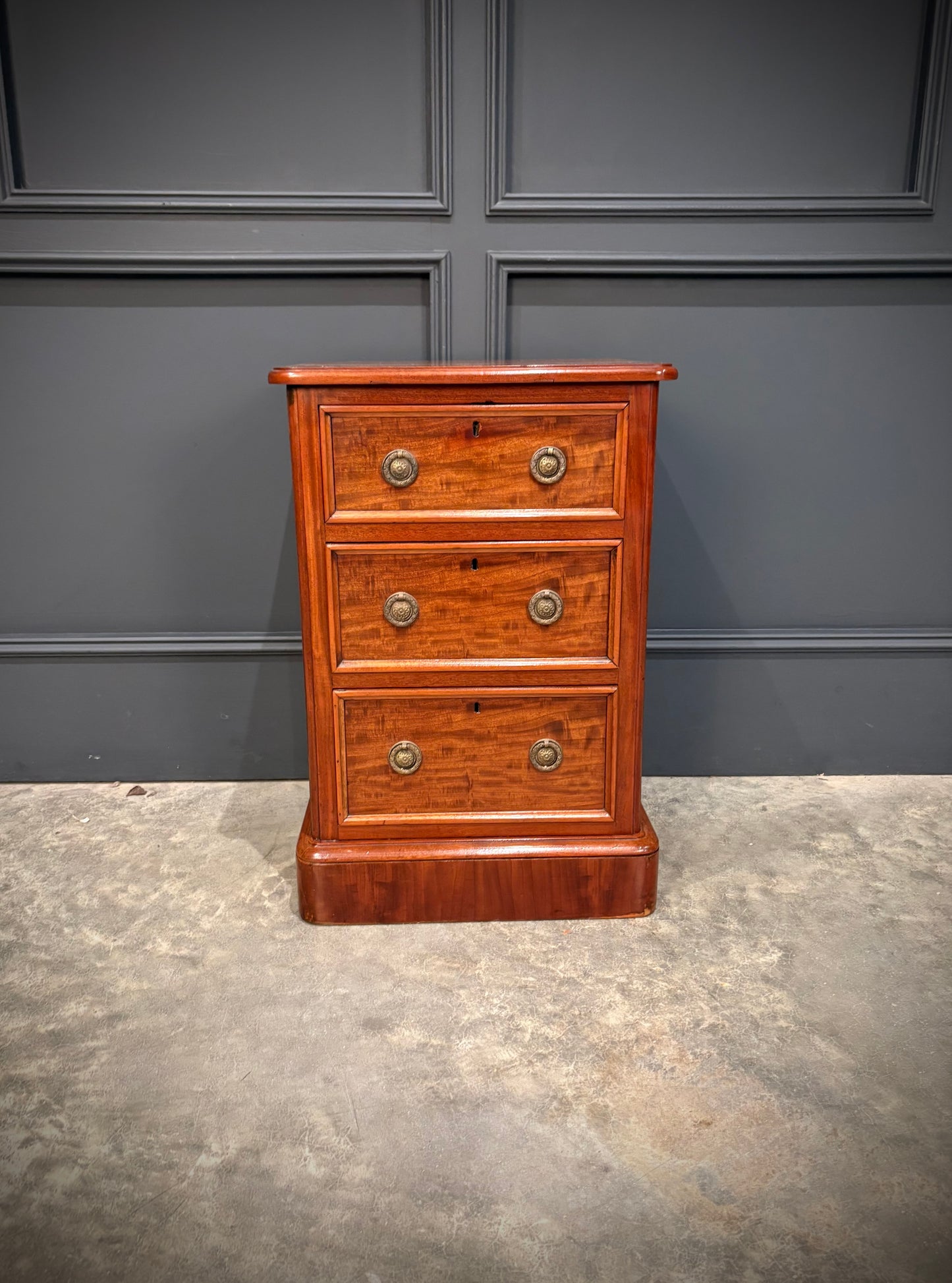 Pair of Victorian Mahogany Bedside Chests