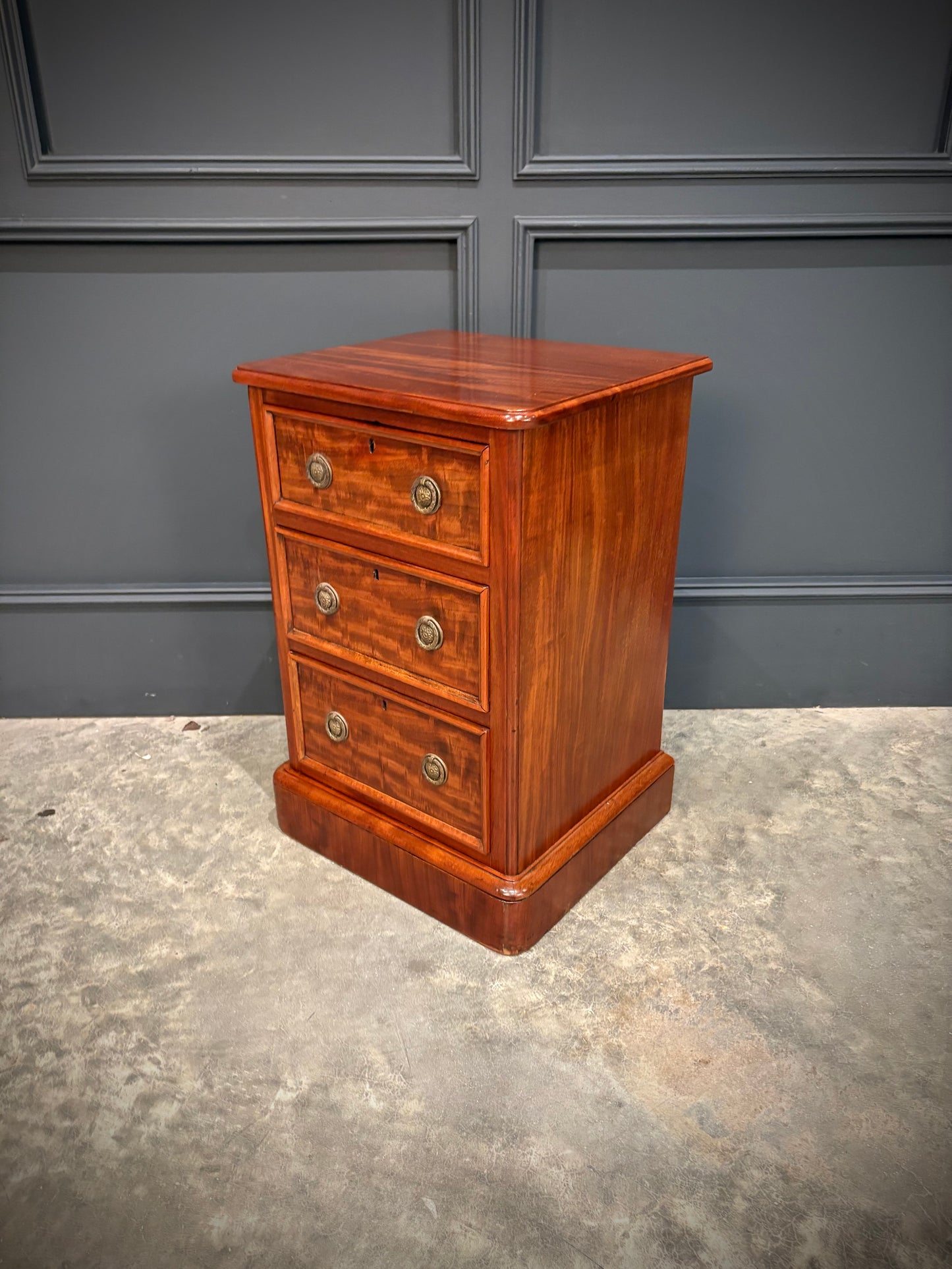 Pair of Victorian Mahogany Bedside Chests
