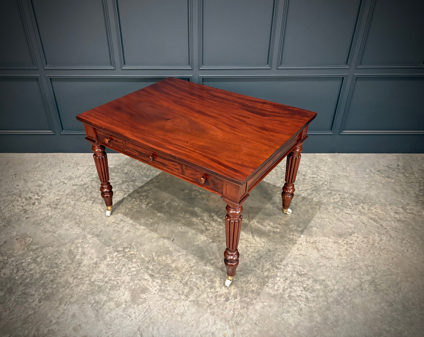 Victorian Mahogany Extending Writing Table