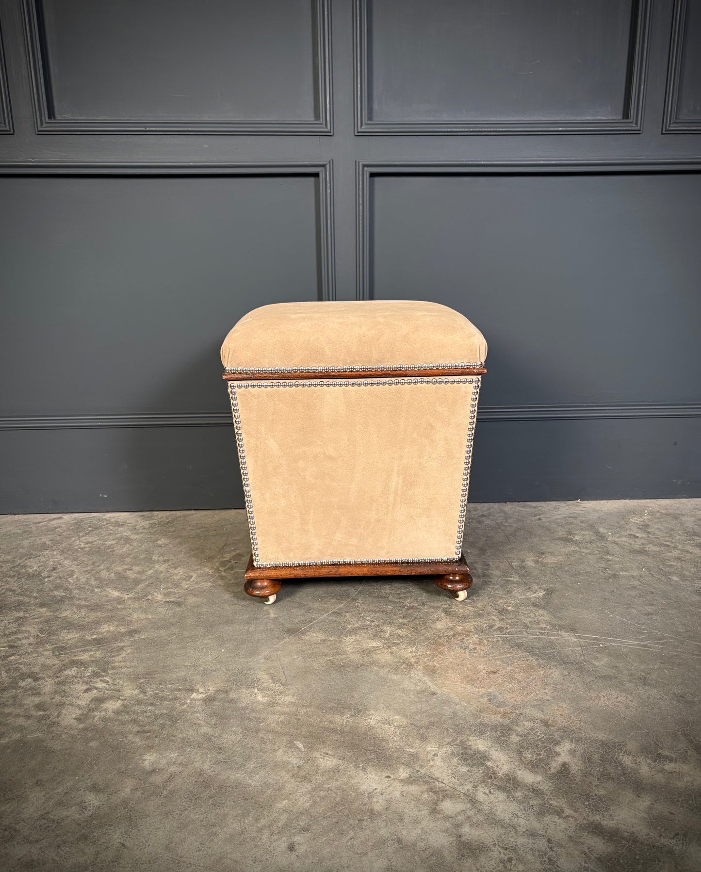 Pair of Regency Ottoman Stools