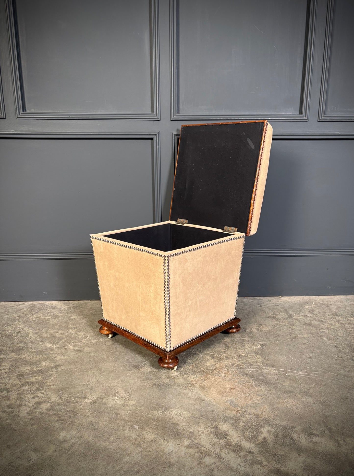Pair of Regency Ottoman Stools