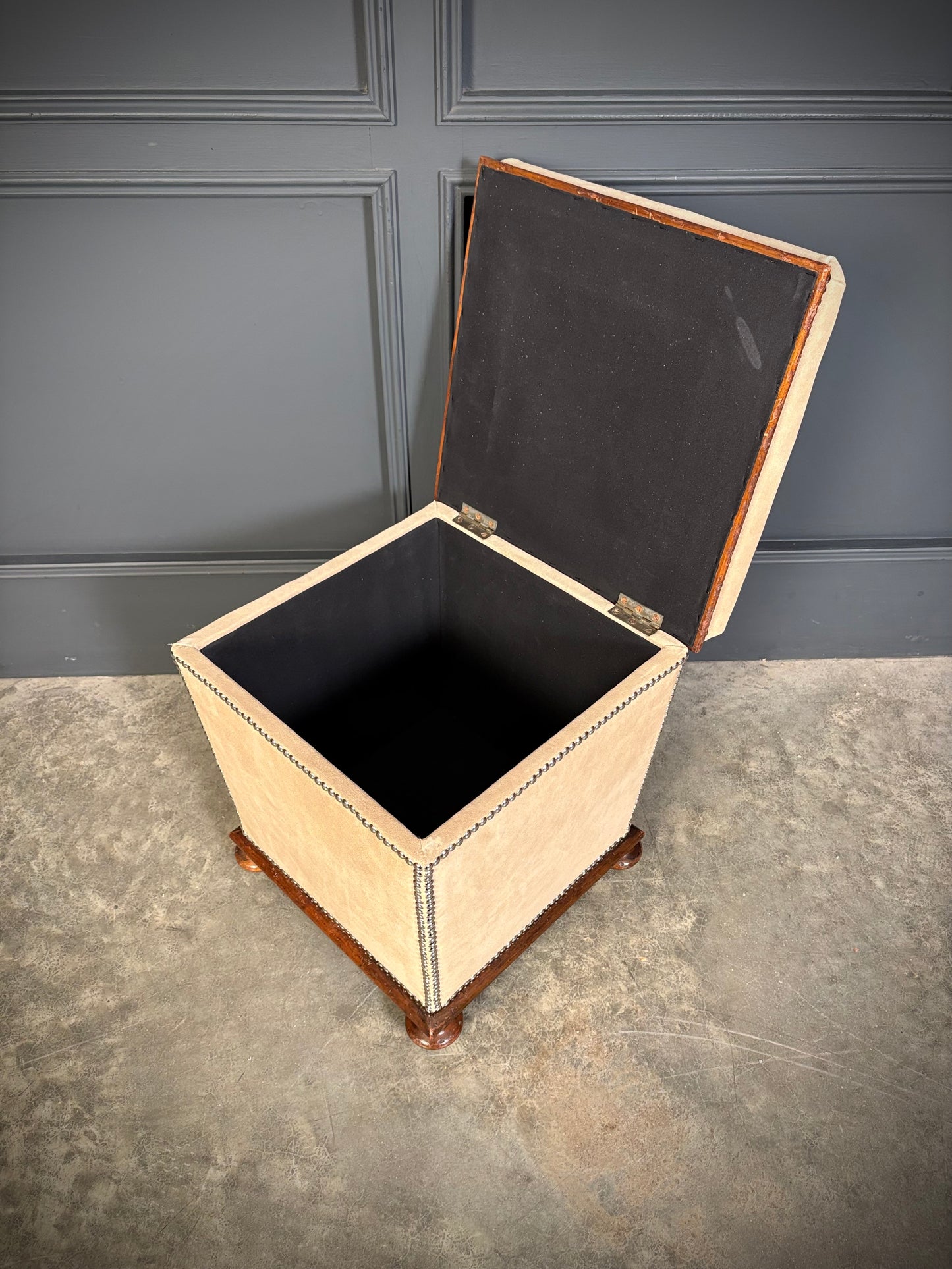 Pair of Regency Ottoman Stools