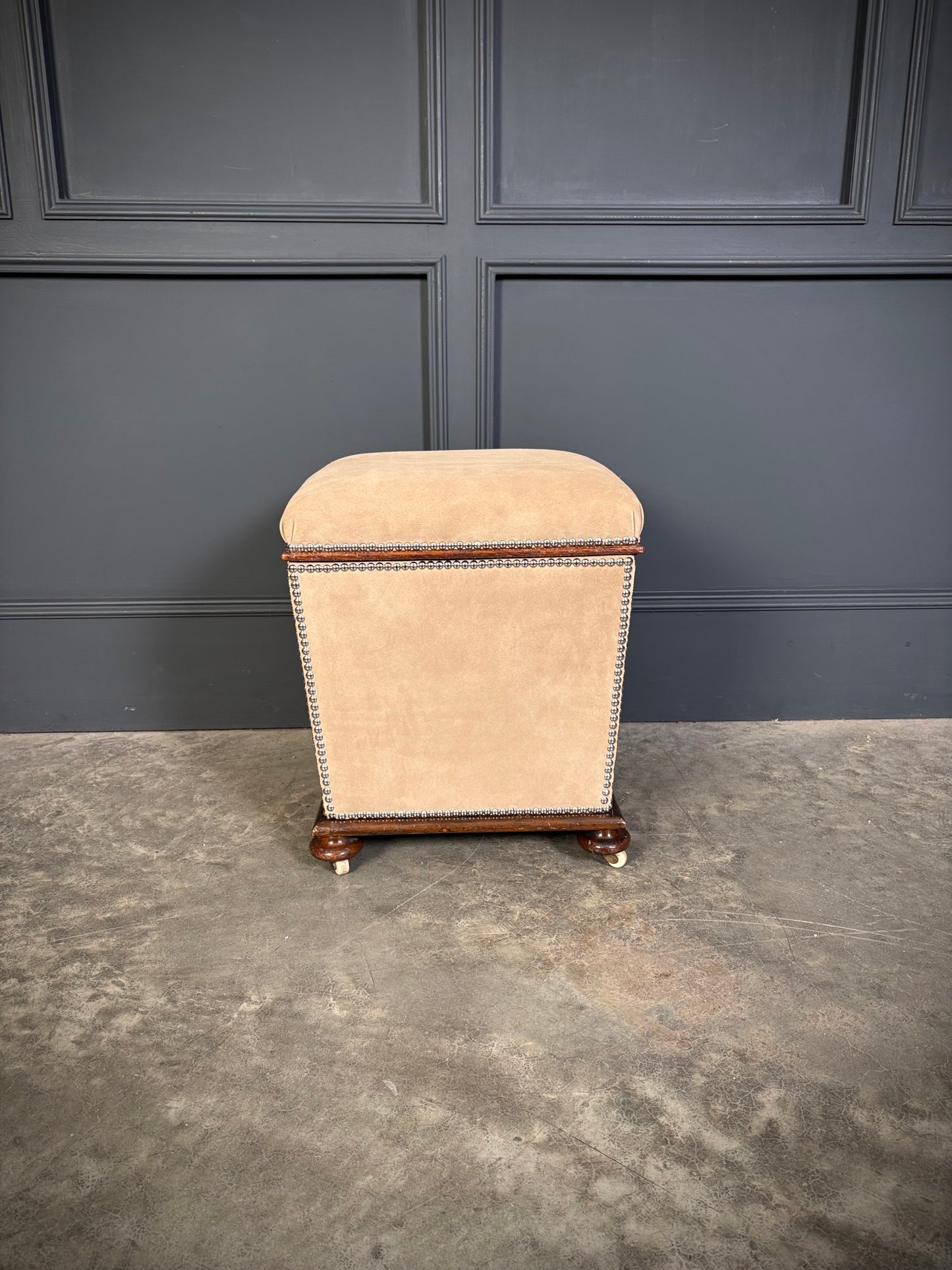Pair of Regency Ottoman Stools