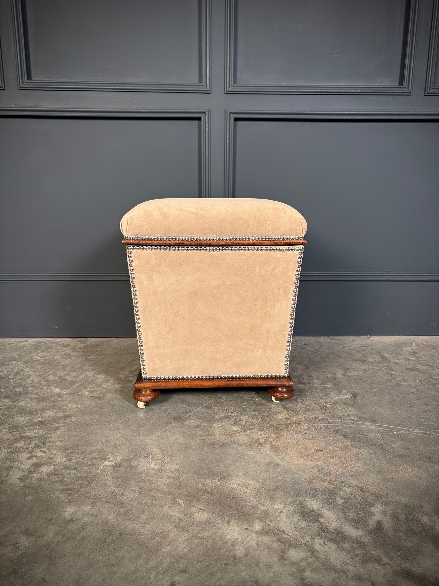 Pair of Regency Ottoman Stools