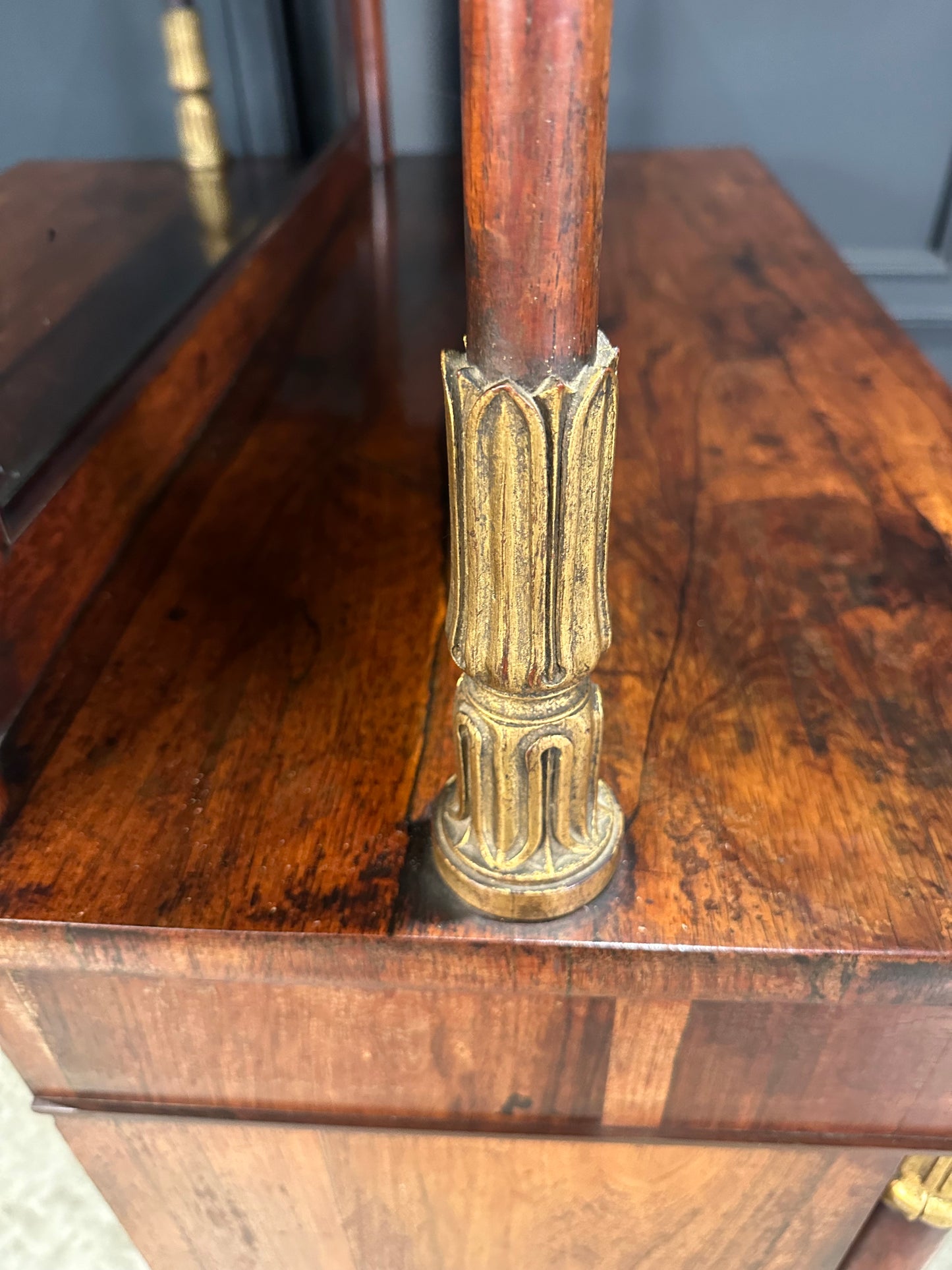 William IV Rosewood Chiffonier Side Cabinet