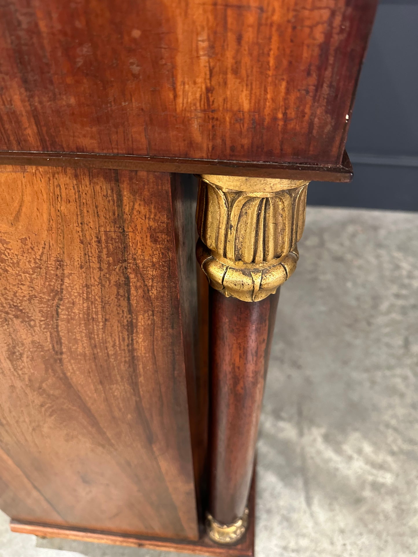 William IV Rosewood Chiffonier Side Cabinet