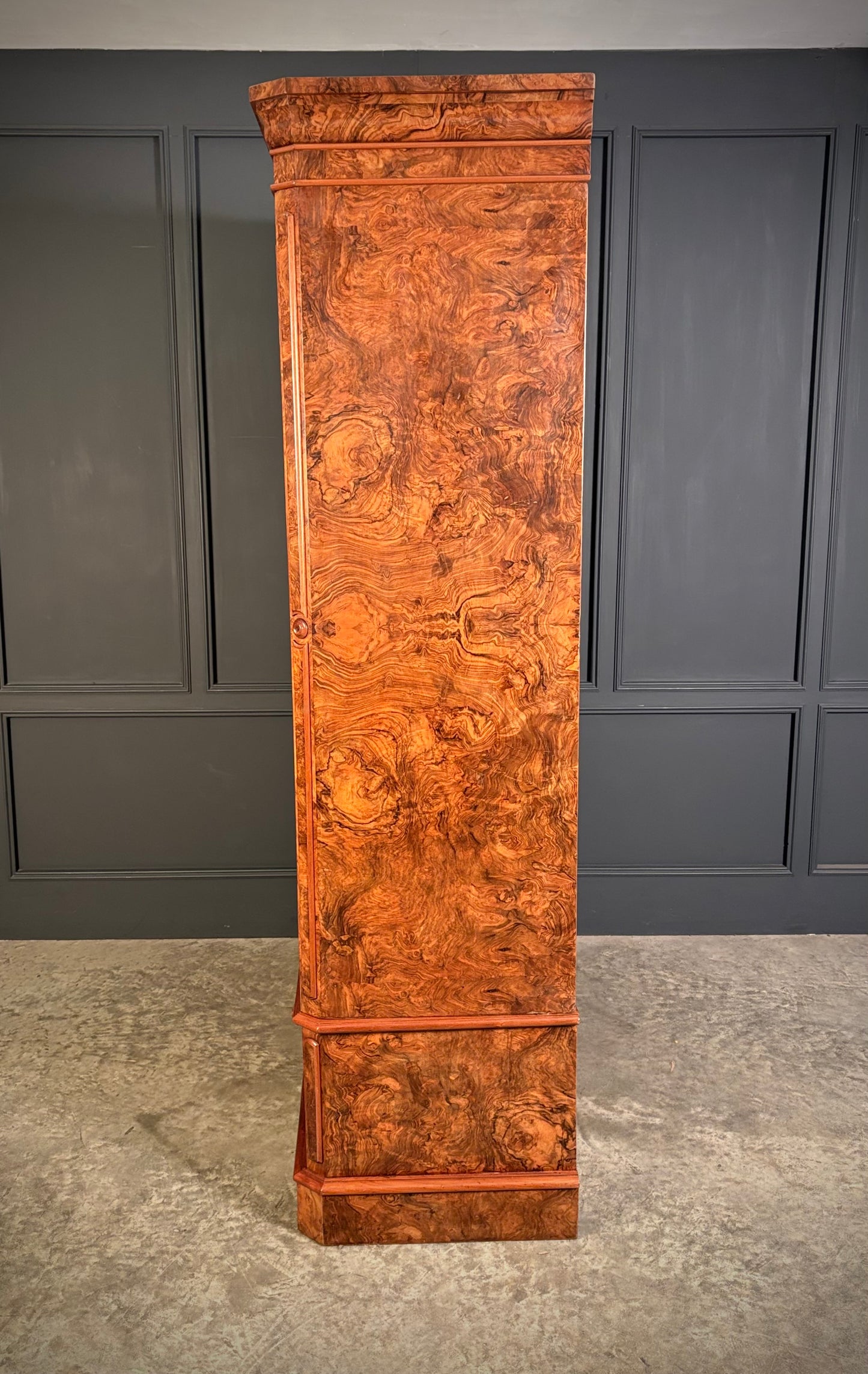 Victorian Burr Walnut Wardrobe