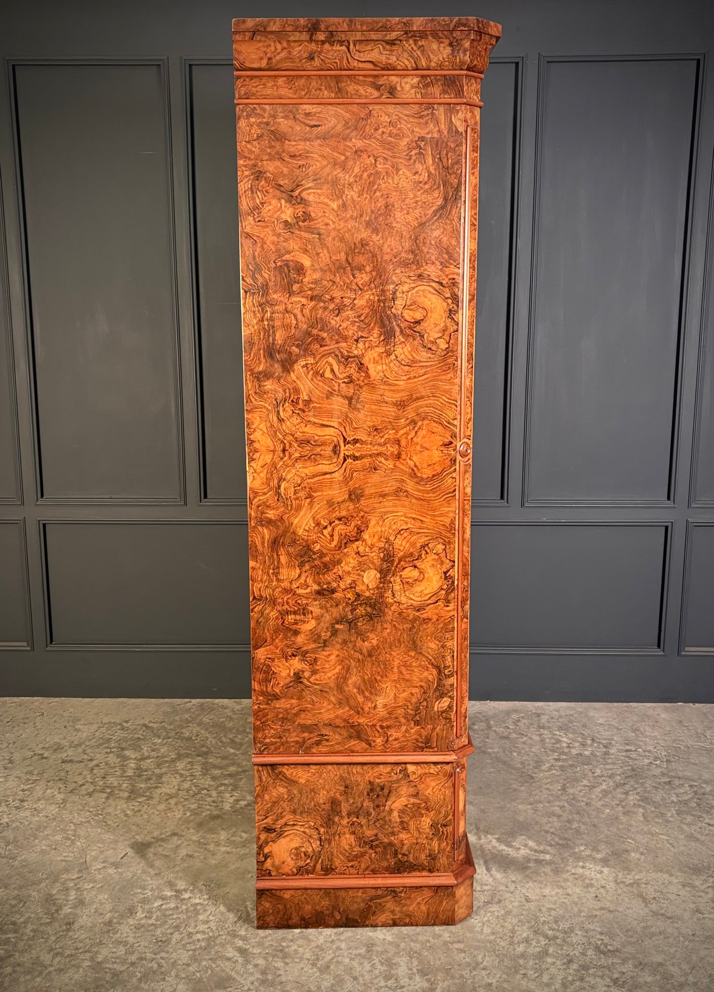 Victorian Burr Walnut Wardrobe
