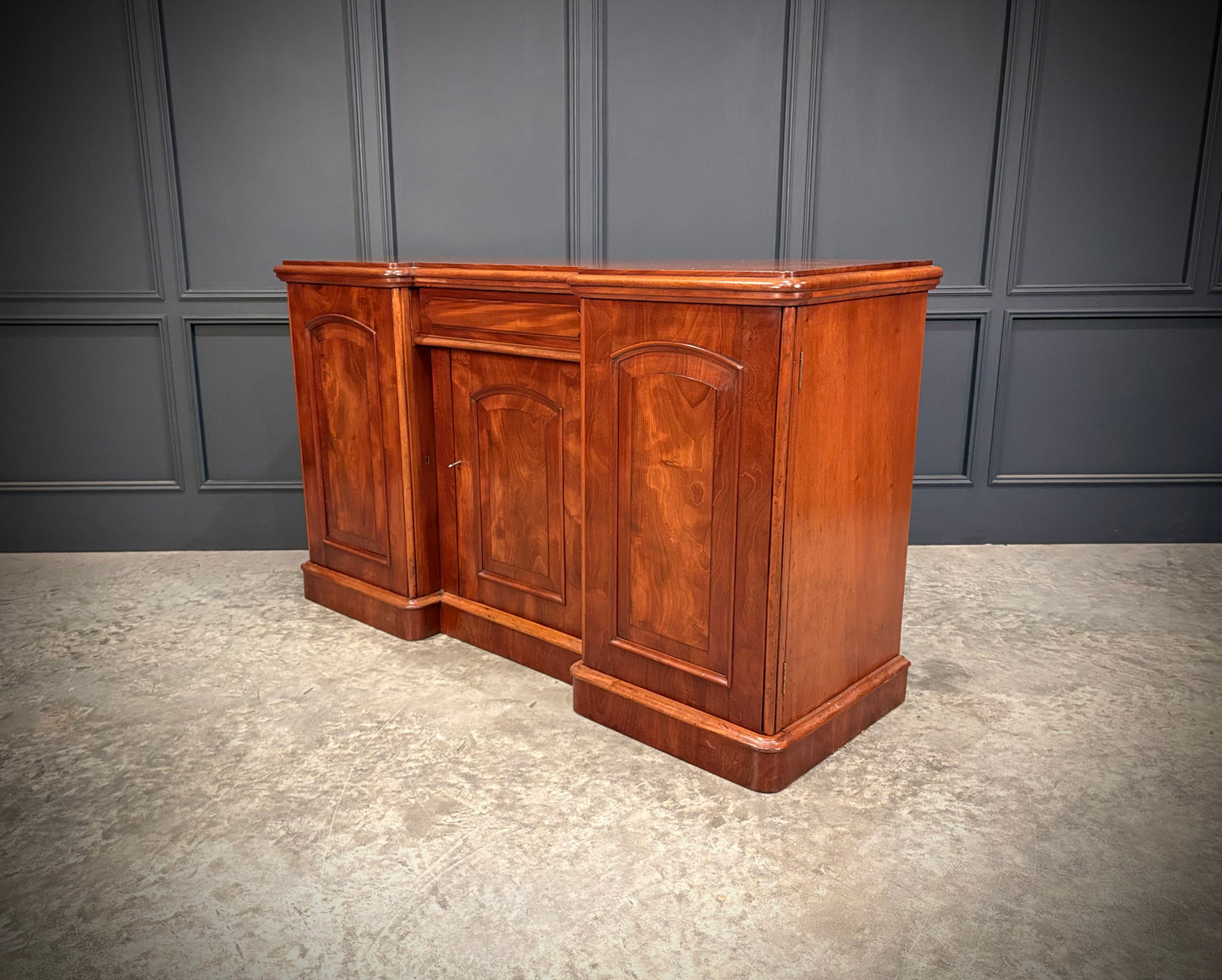 Victorian Mahogany 3-door Sideboard