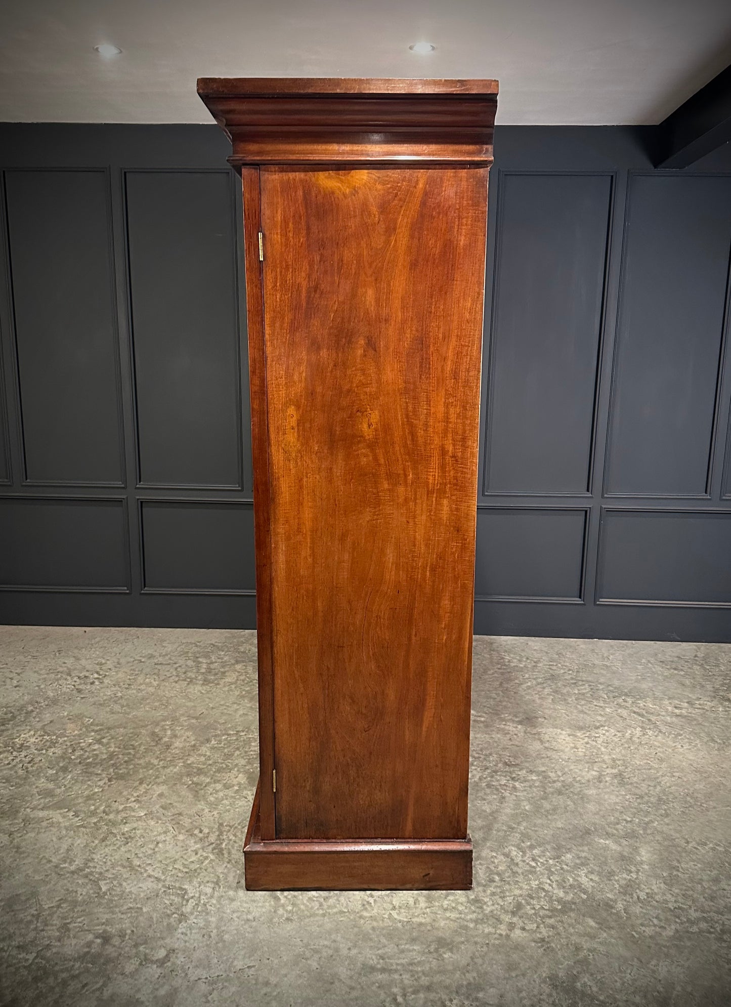 Victorian Mahogany Triple Wardrobe