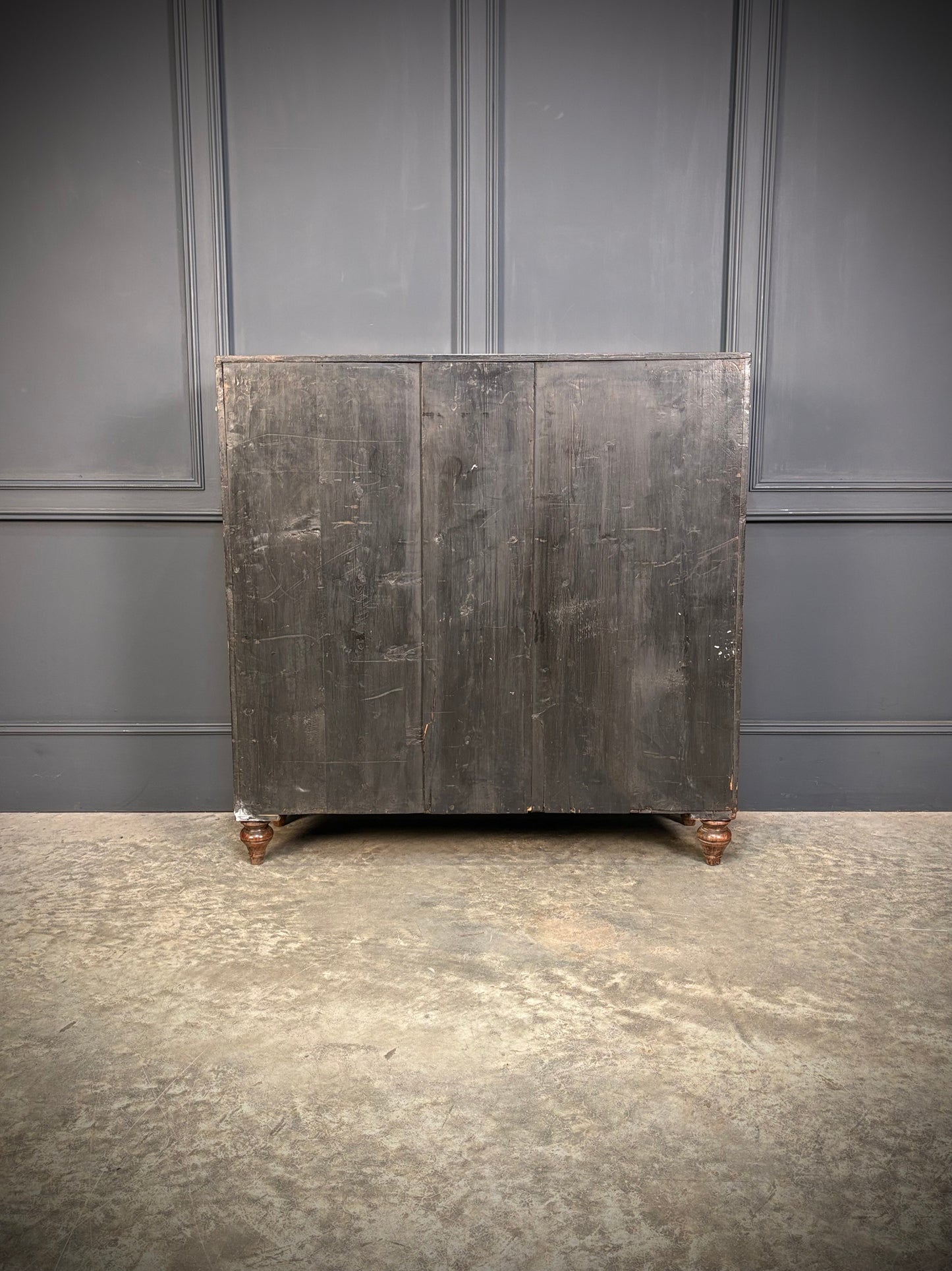 Regency Rosewood Brass Inlaid Cabinet