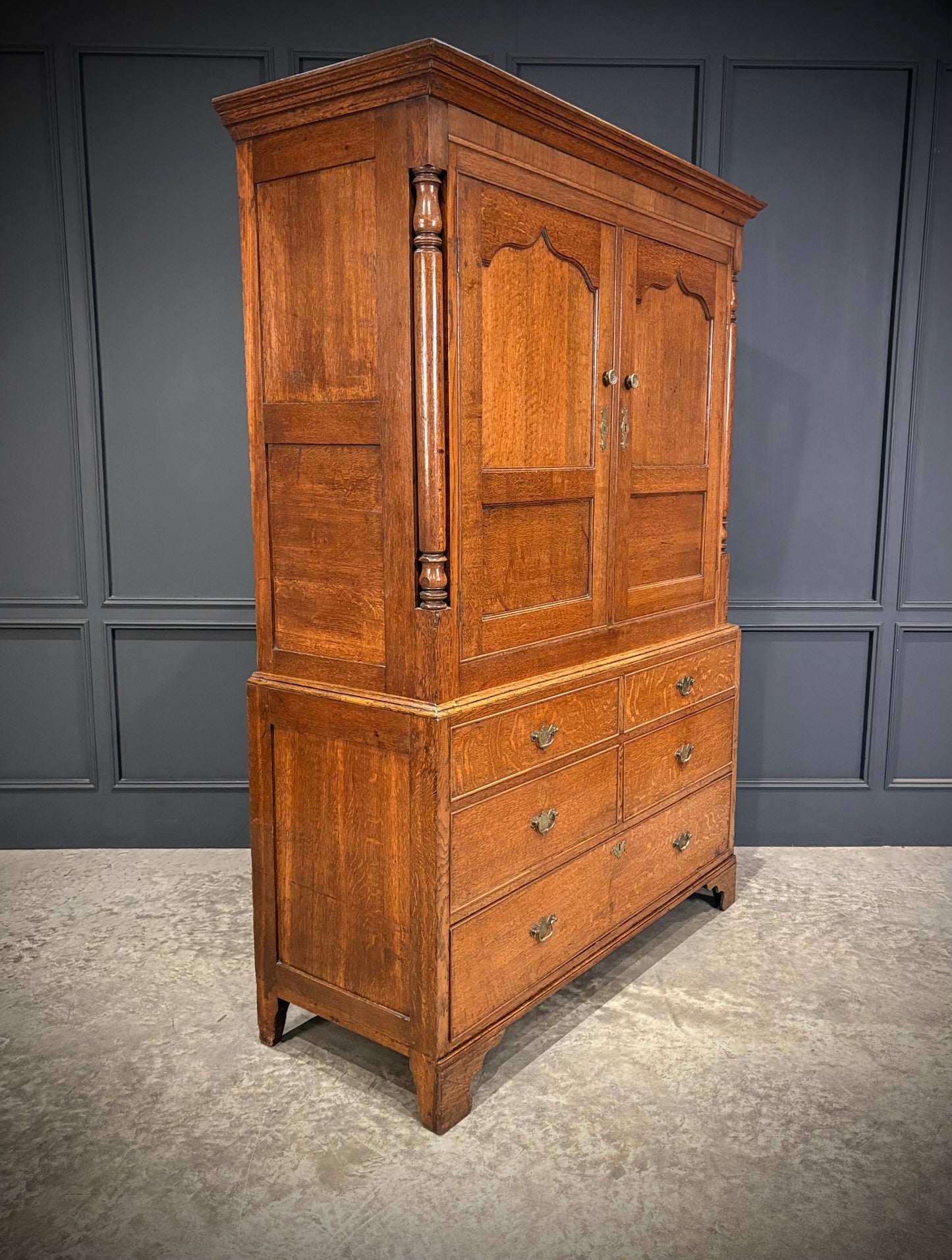 18th Century Oak Wardrobe