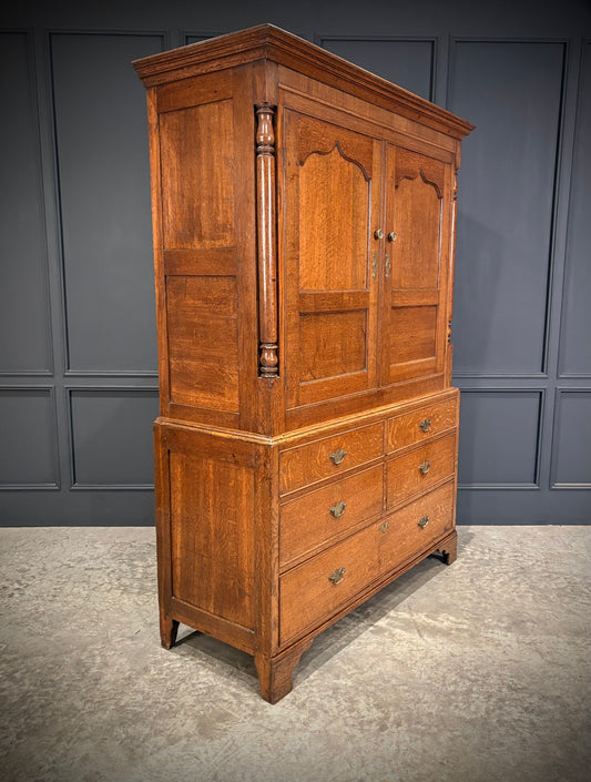 18th Century Oak Wardrobe