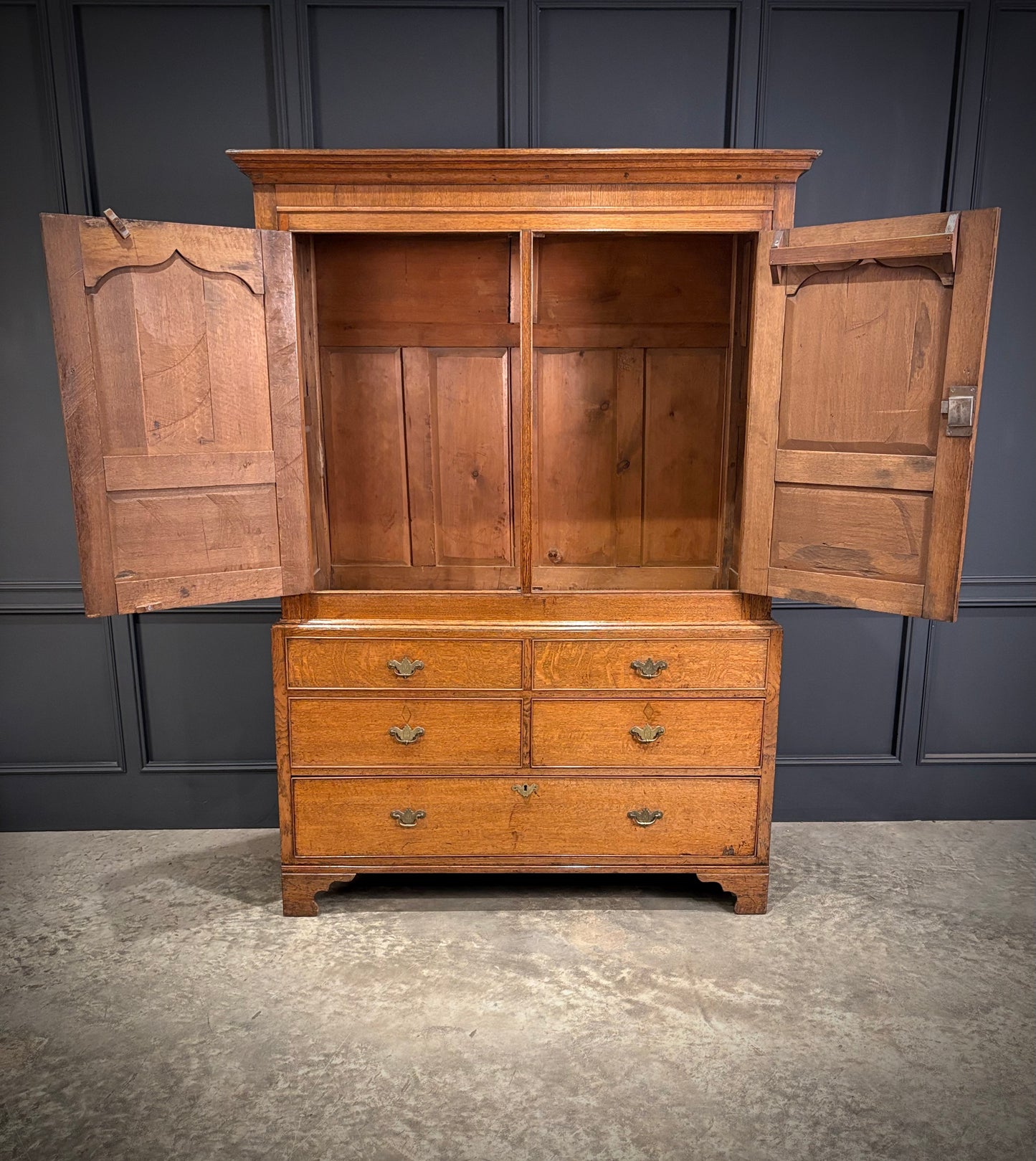 18th Century Oak Wardrobe