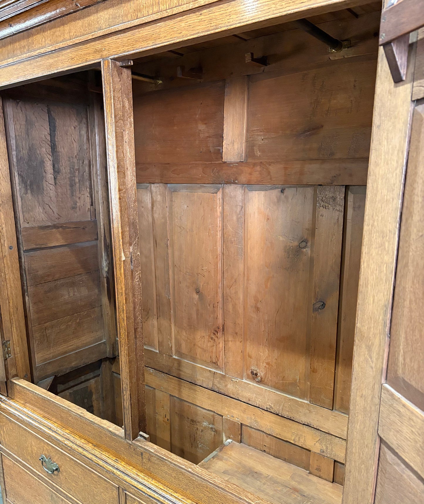 18th Century Oak Wardrobe