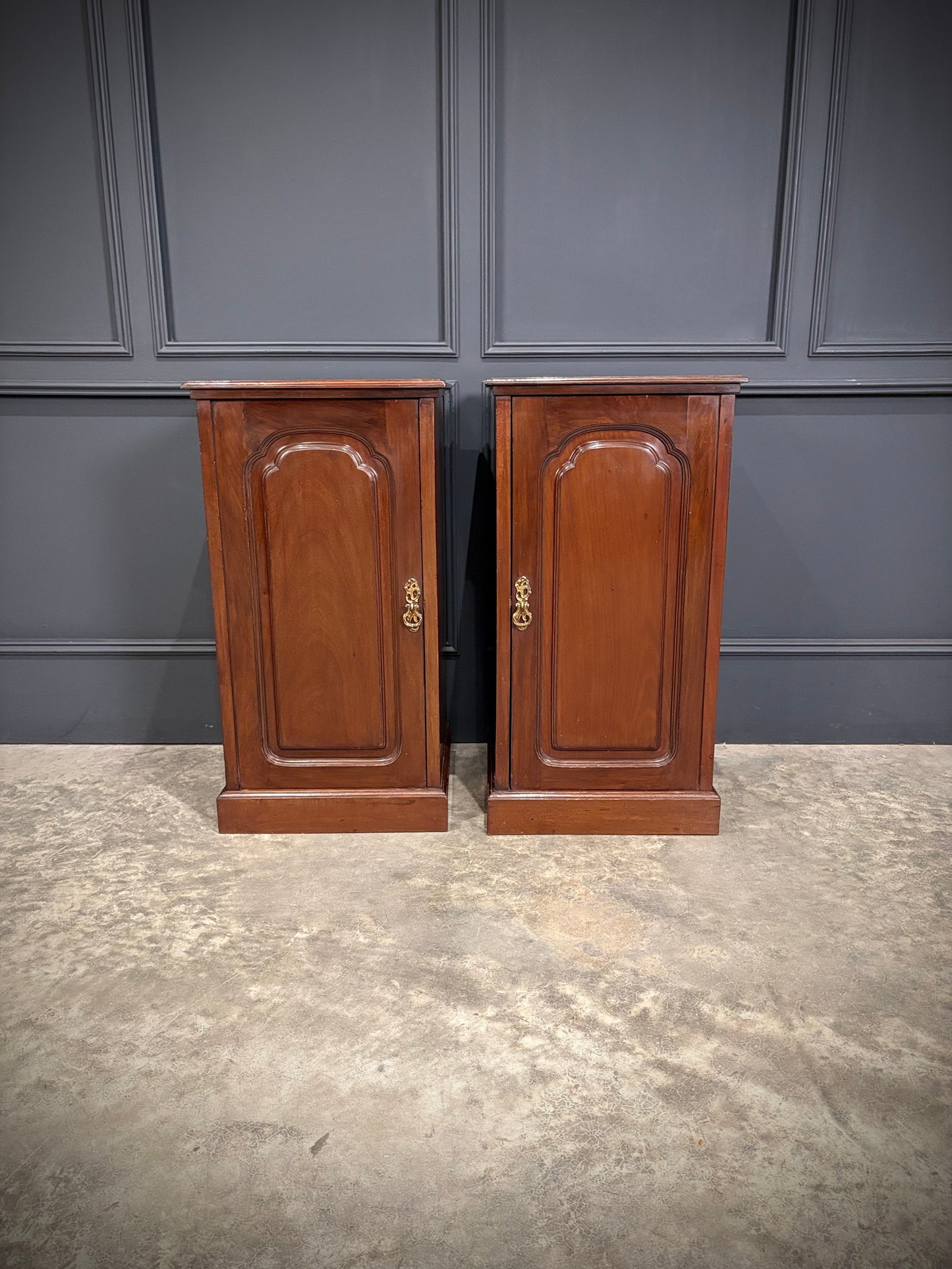 Pair of Mahogany Bedside Cabinets