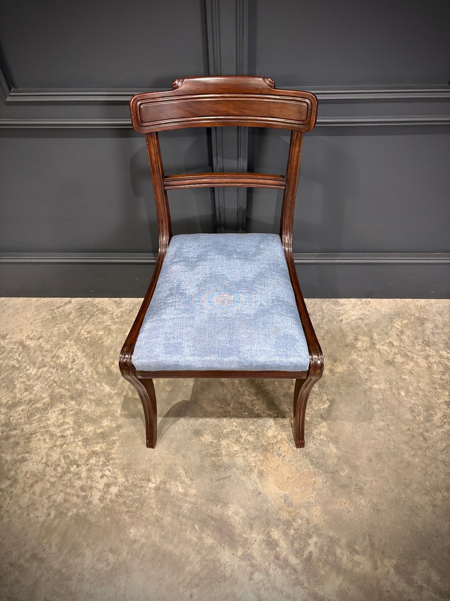 Set of Ten Mahogany Dining Chairs