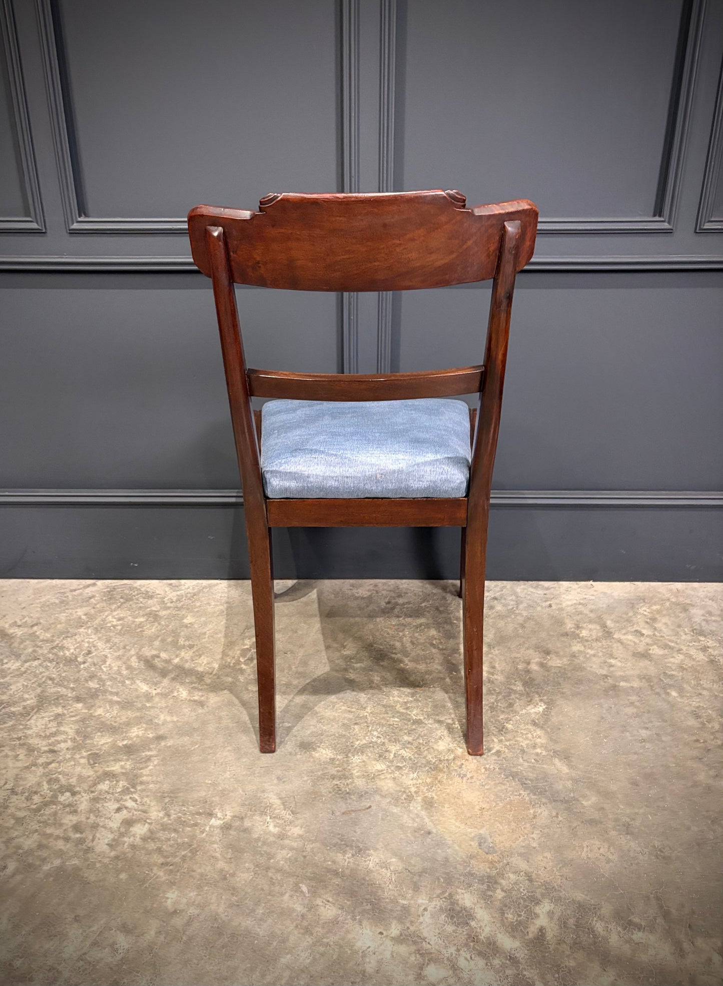Set of Ten Mahogany Dining Chairs