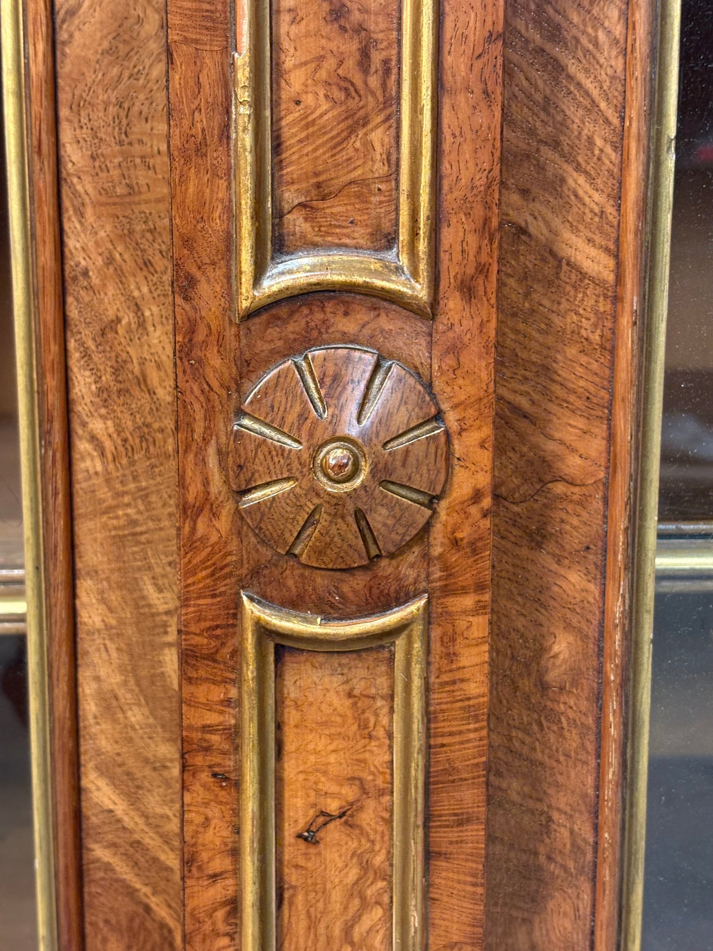 Impressive Large Pollard Oak Library Bookcase