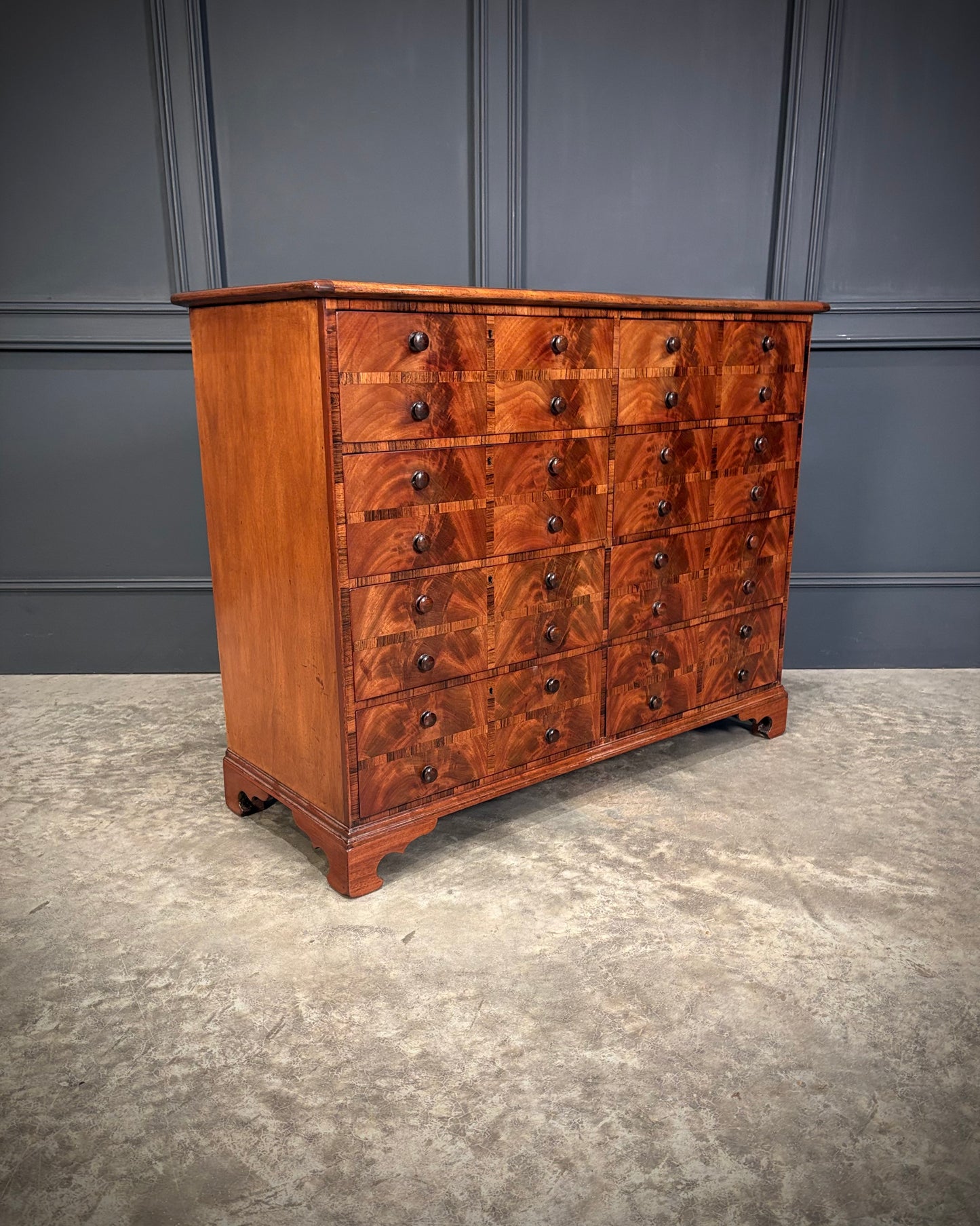 Unusual Mahogany Chest of Drawers