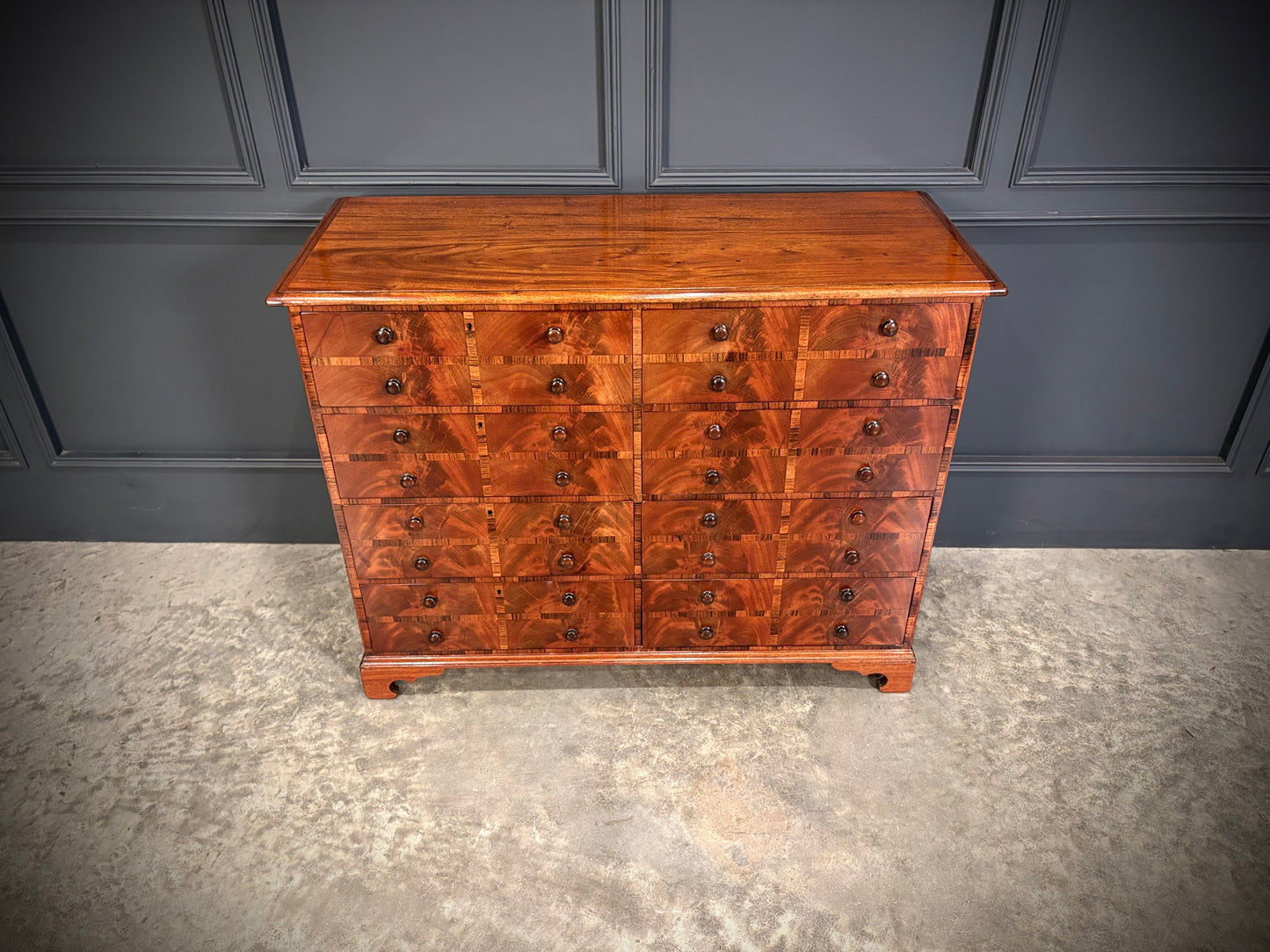 Unusual Mahogany Chest of Drawers