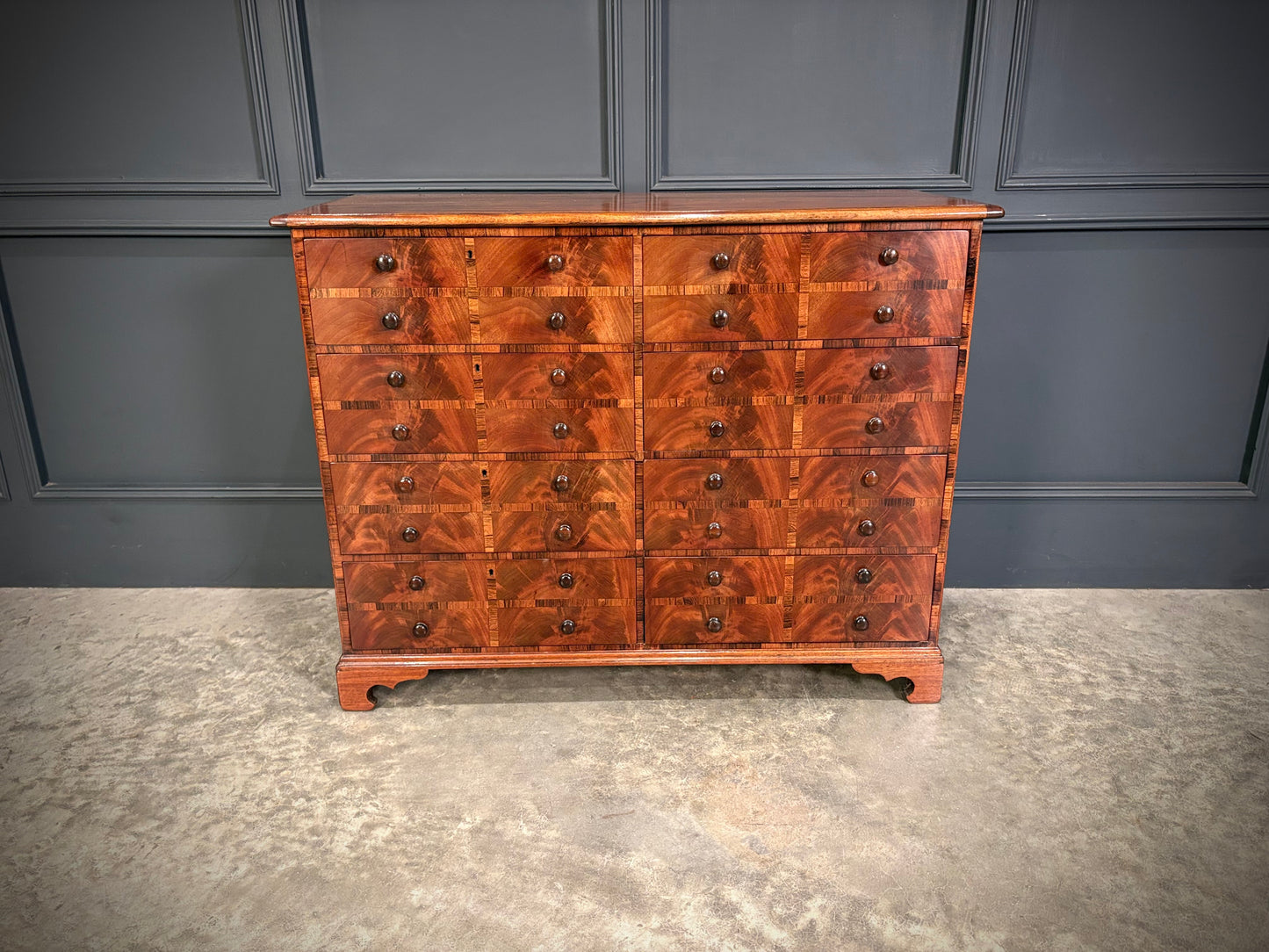 Unusual Mahogany Chest of Drawers